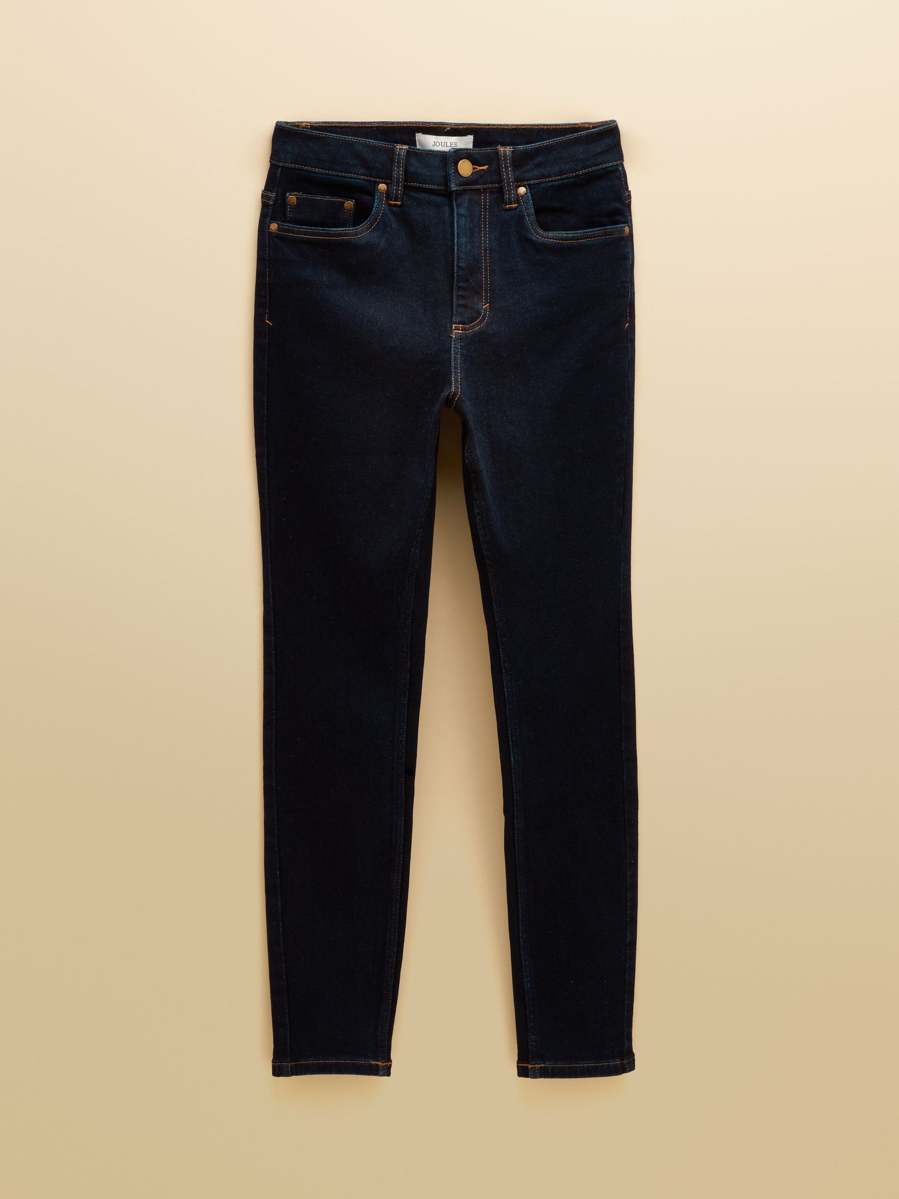 Denim Dark Wash Skinny Fit Slim Mid Rise Jeans - Image 8 of 8
