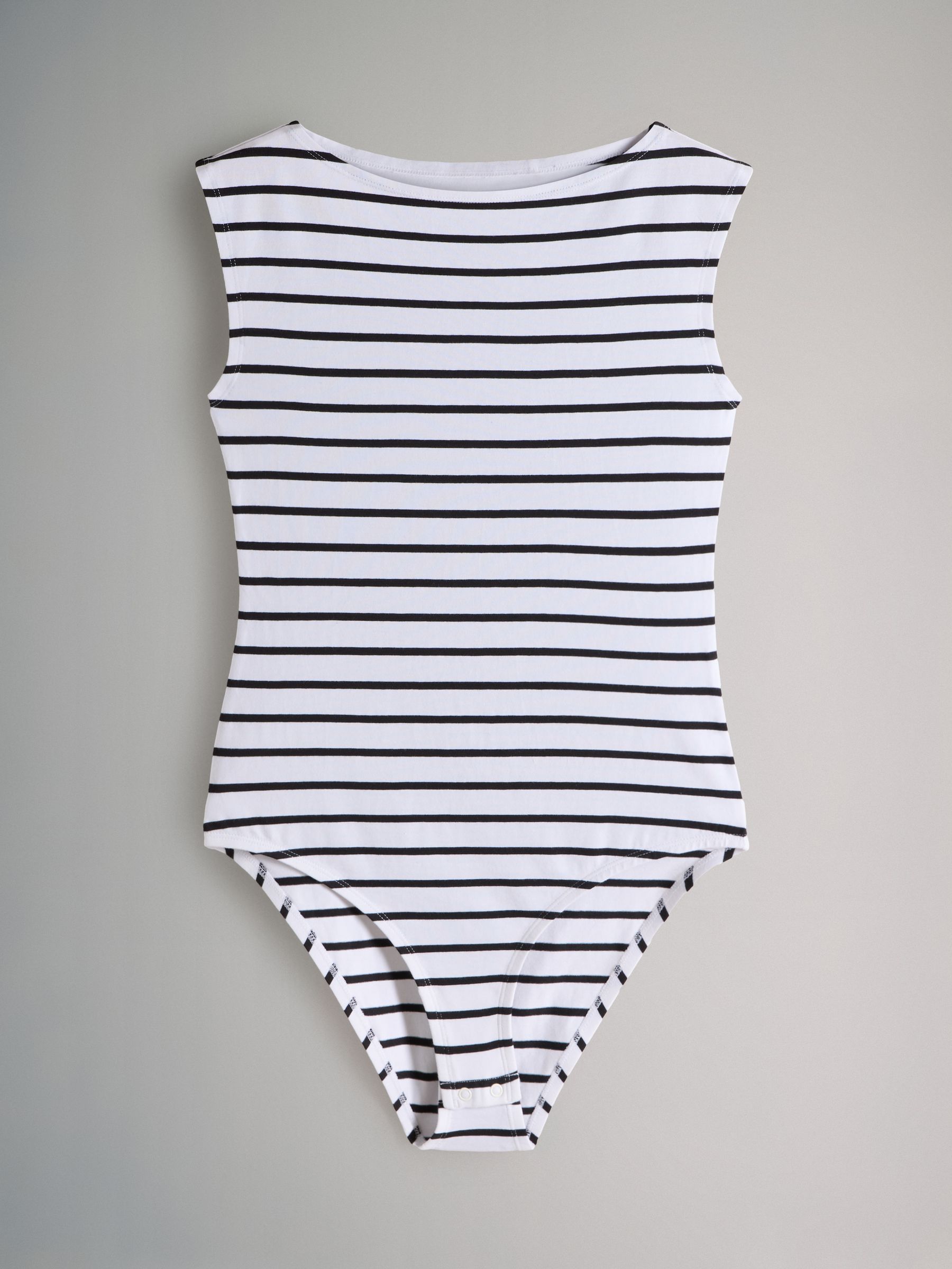 4 Pack Boat Neck Bodysuits - Image 3 of 7