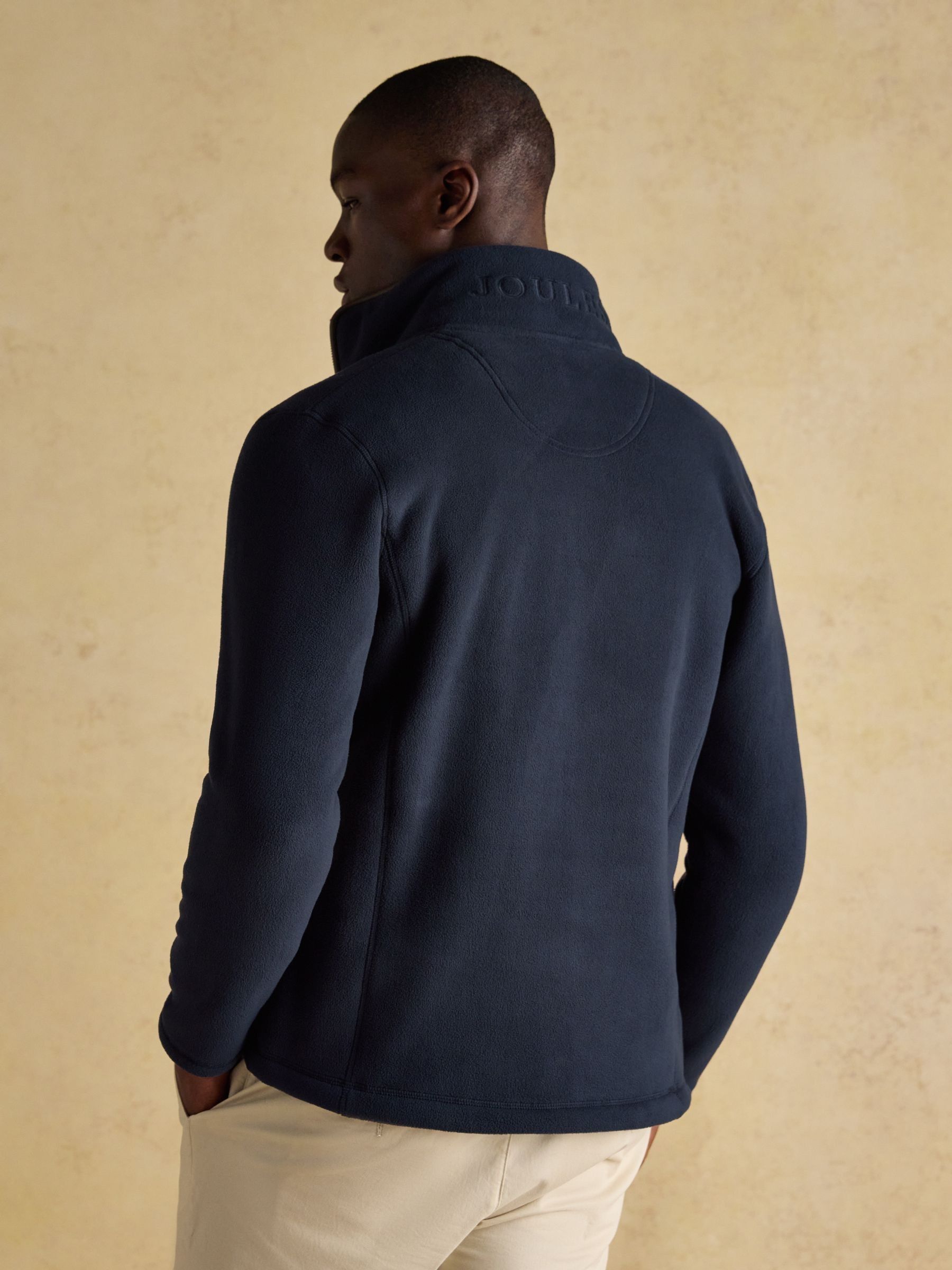 Official Burghley Navy Fleece Zip Through - Image 2 of 9