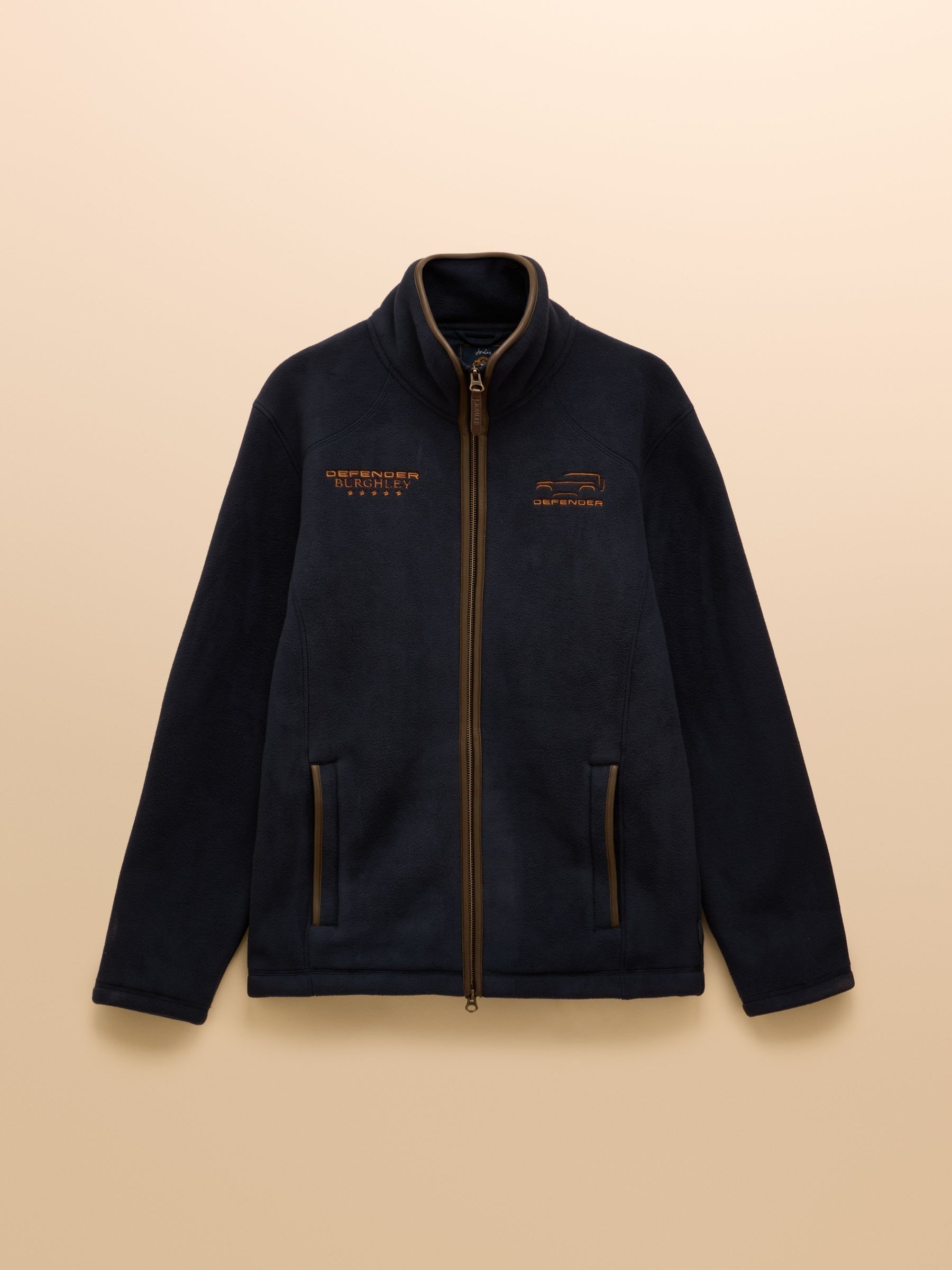 Official Burghley Navy Fleece Zip Through - Image 9 of 9