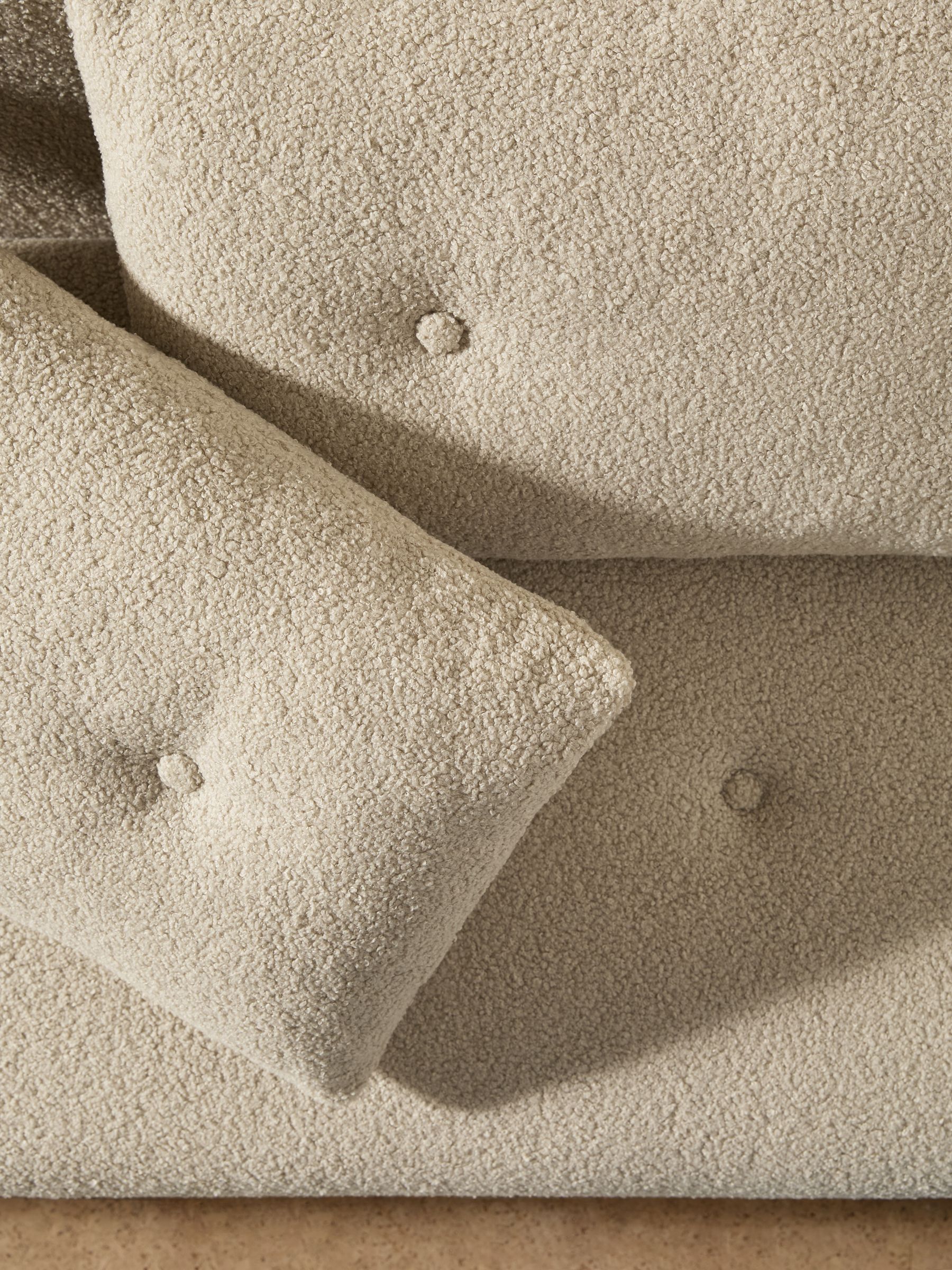 Large Haru 2 Seater Sofa Bed in Mink Brown Natural