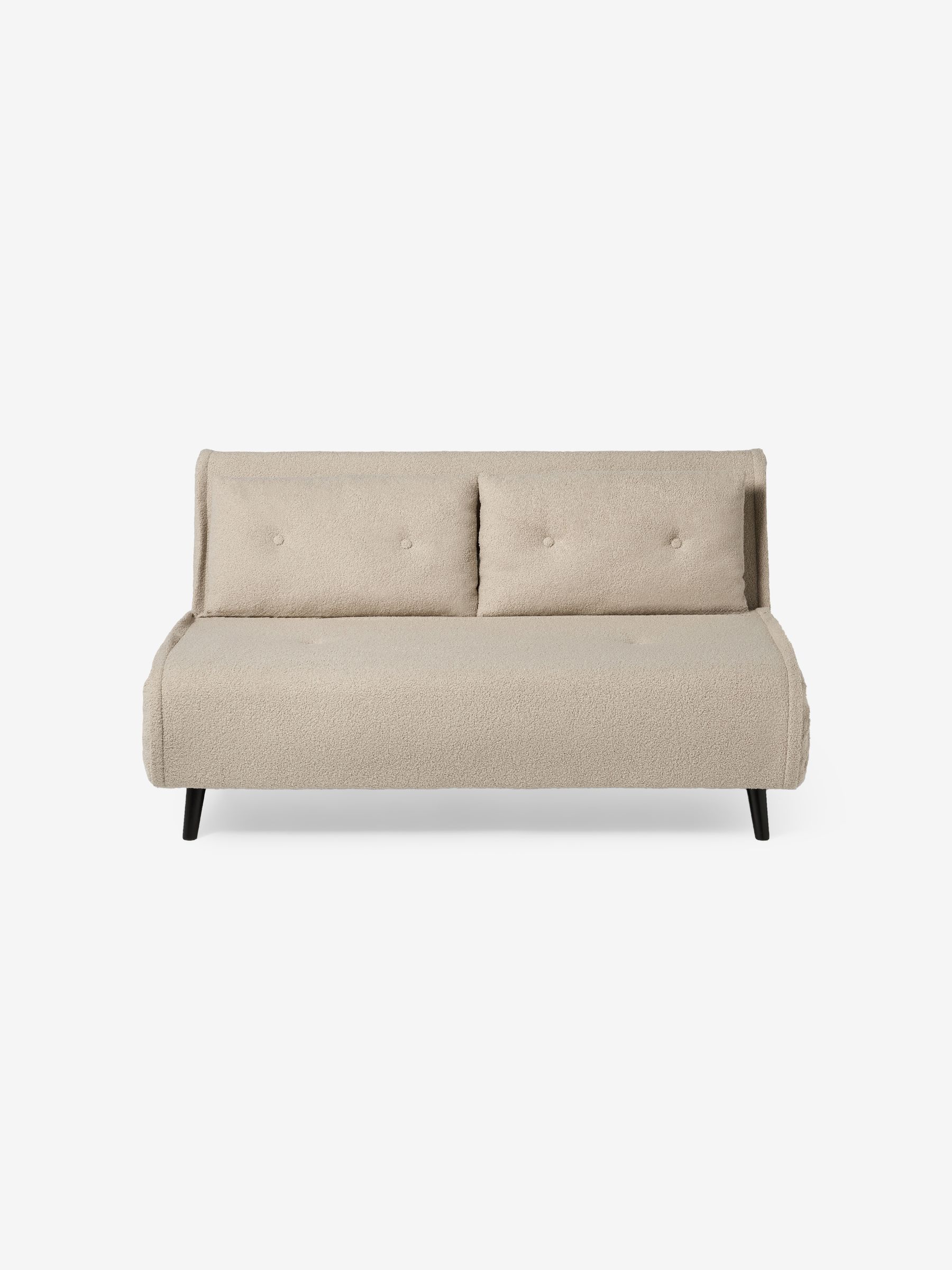 Large Haru 2 Seater Sofa Bed in Mink Brown - Image 6 of 7