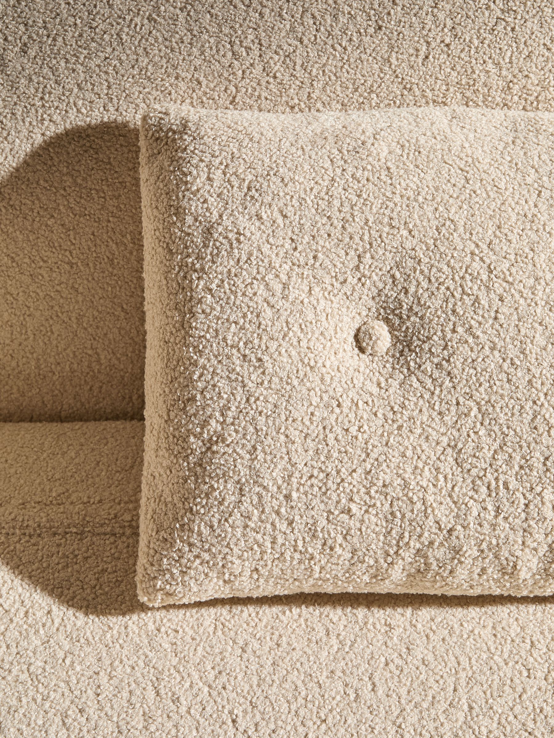 Regular Haru 2 Seater Sofa Bed in Mink Brown - Image 4 of 7