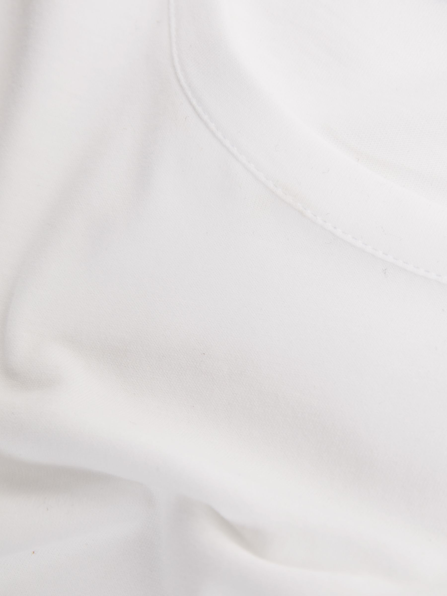 Crew Neck T-Shirt in Optic White - Image 6 of 6