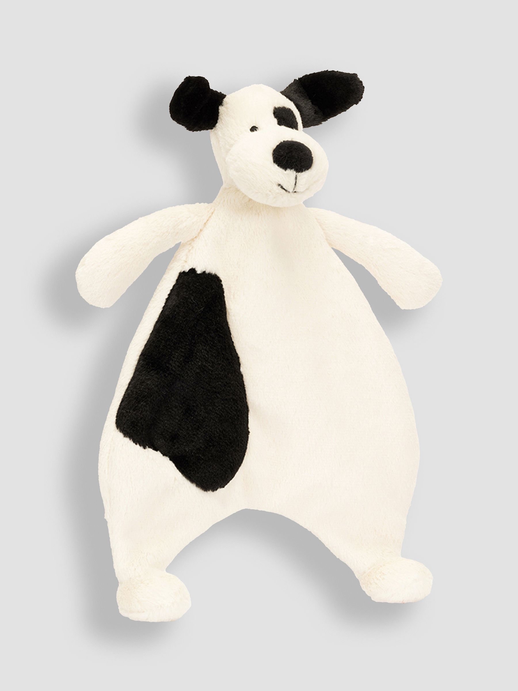 Jellycat Bashful Black & Cream Puppy Comforter - Image 2 of 5