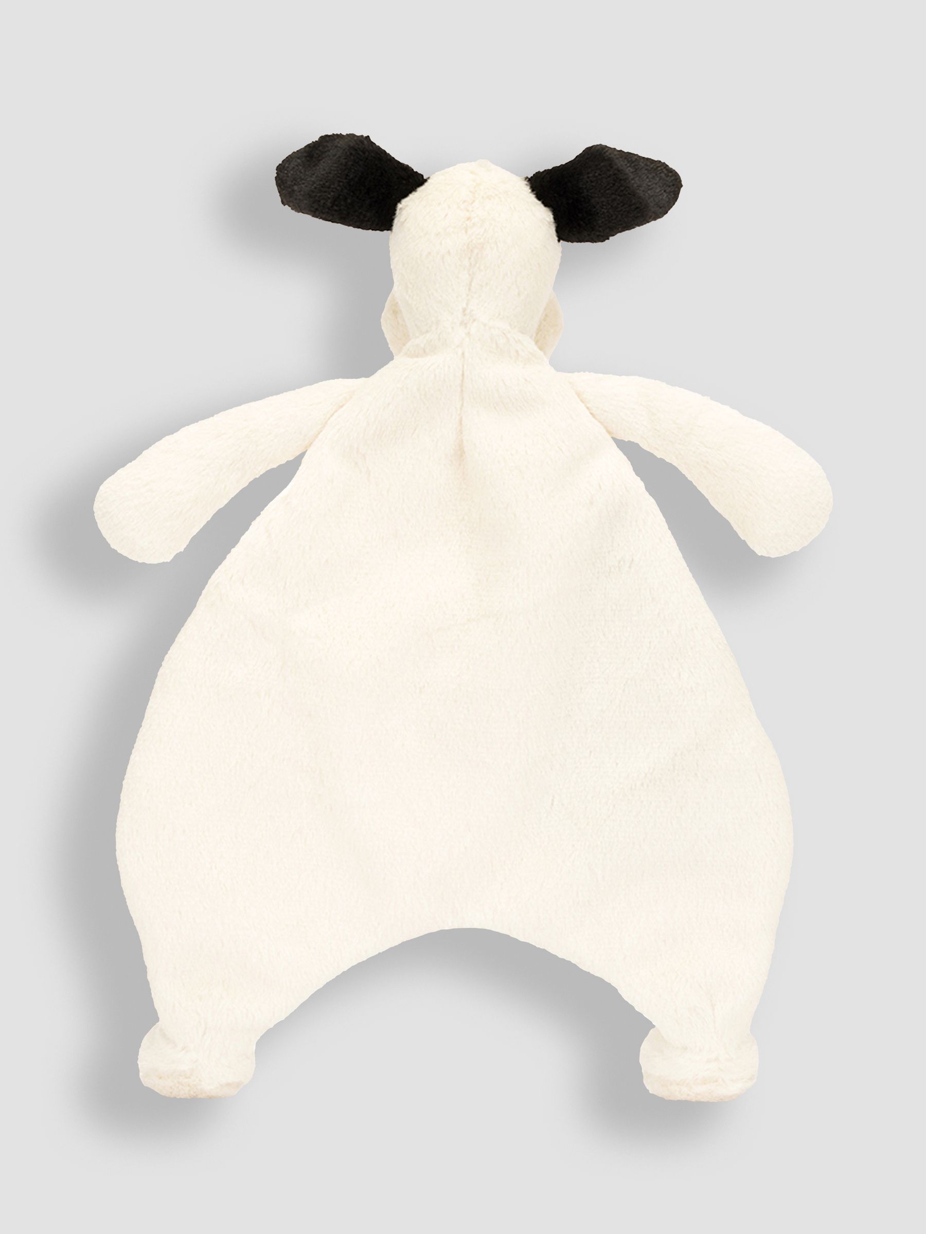 Jellycat Bashful Black & Cream Puppy Comforter - Image 4 of 5