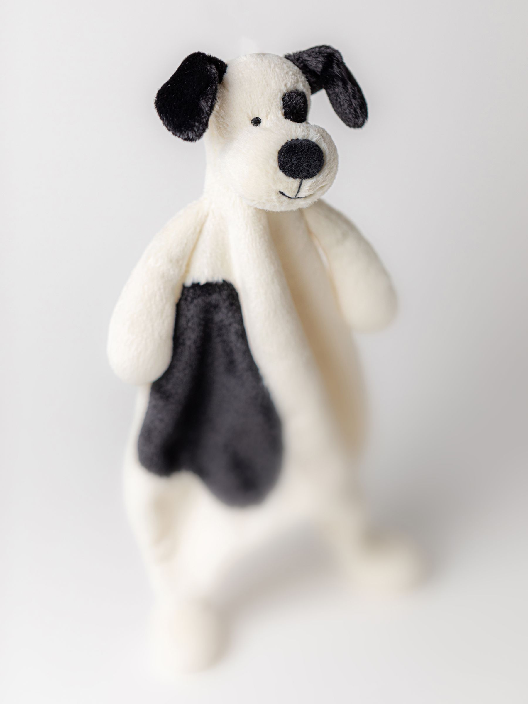 Jellycat Bashful Black & Cream Puppy Comforter - Image 5 of 5
