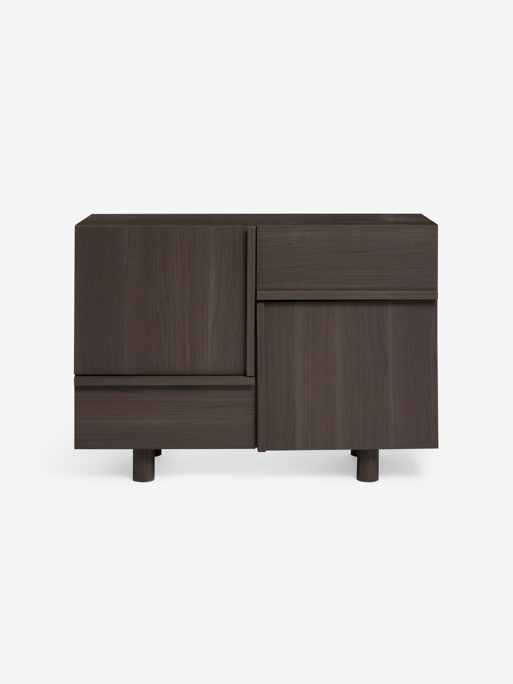 Ascott Small Sideboard in Dark Wood Effect - Image 6 of 6