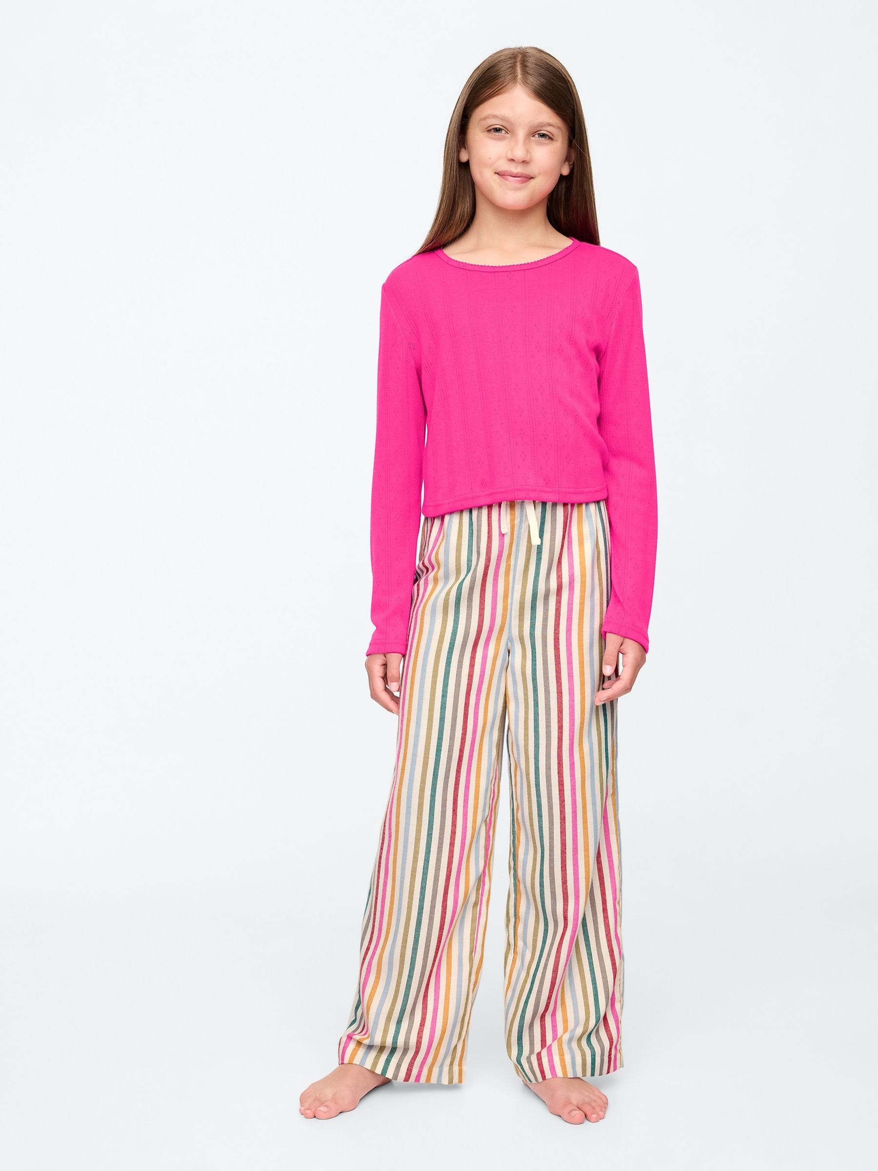 Multi Long Sleeve Pyjamas (4-13yrs) - Image 1 of 4
