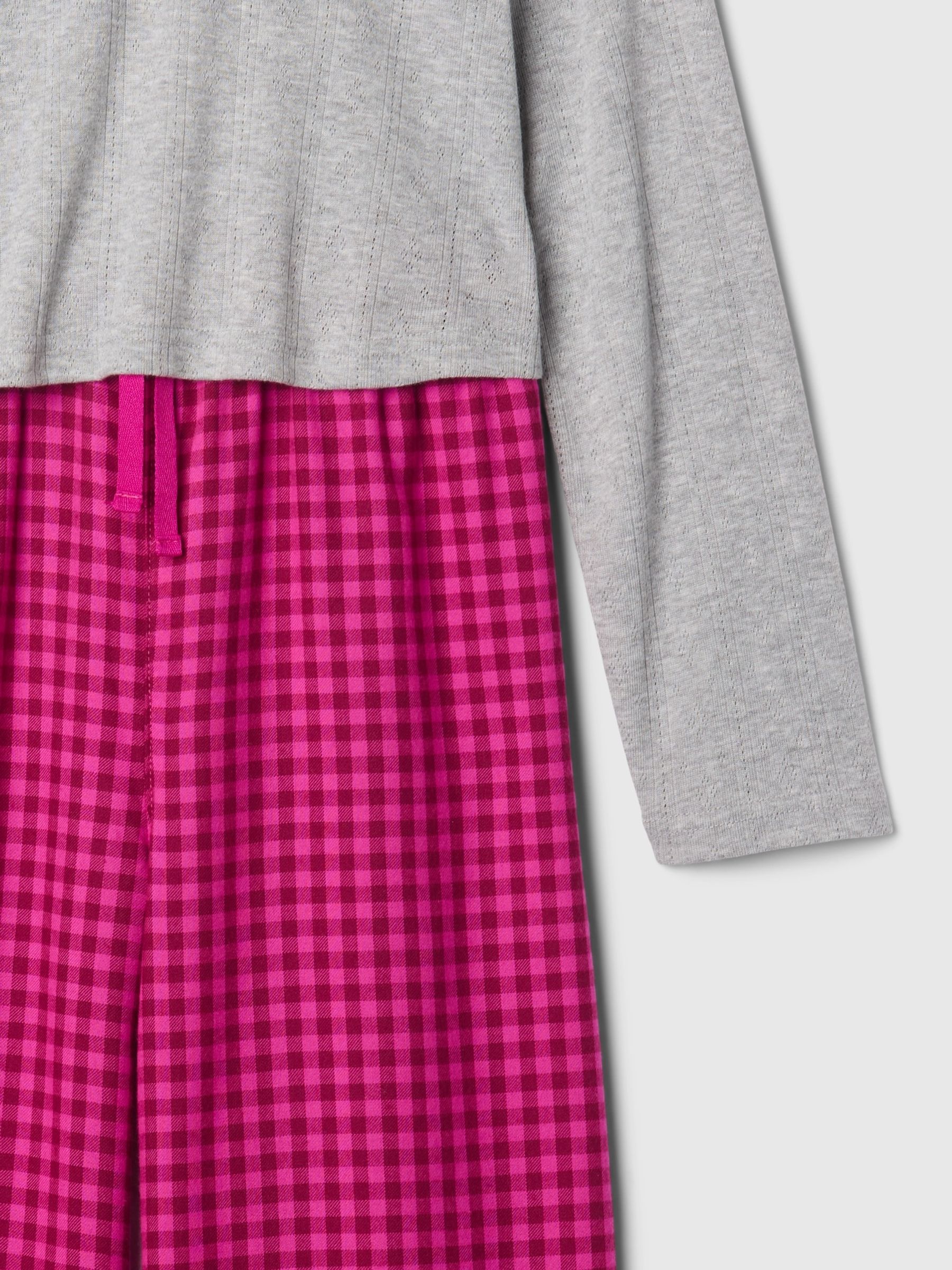 Grey Long Sleeve Pyjamas (4-13yrs) - Image 4 of 4