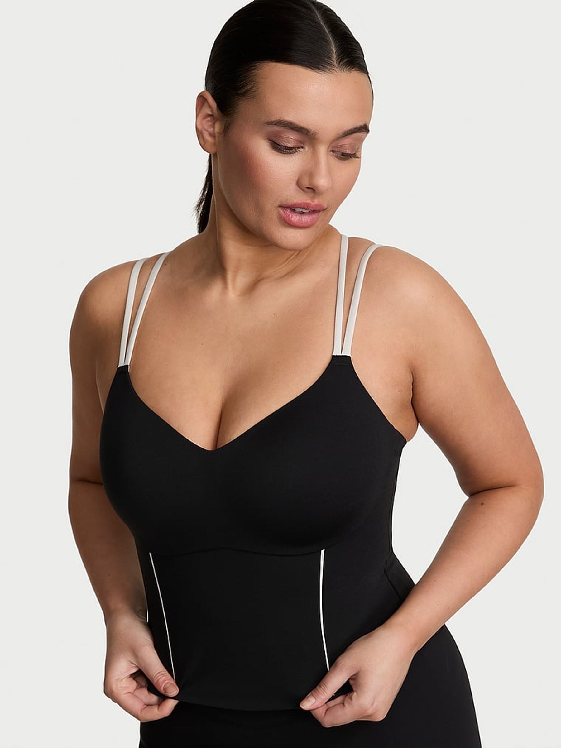Black & White Elevate™ Chroma Contours Tank Top - Image 1 of 3