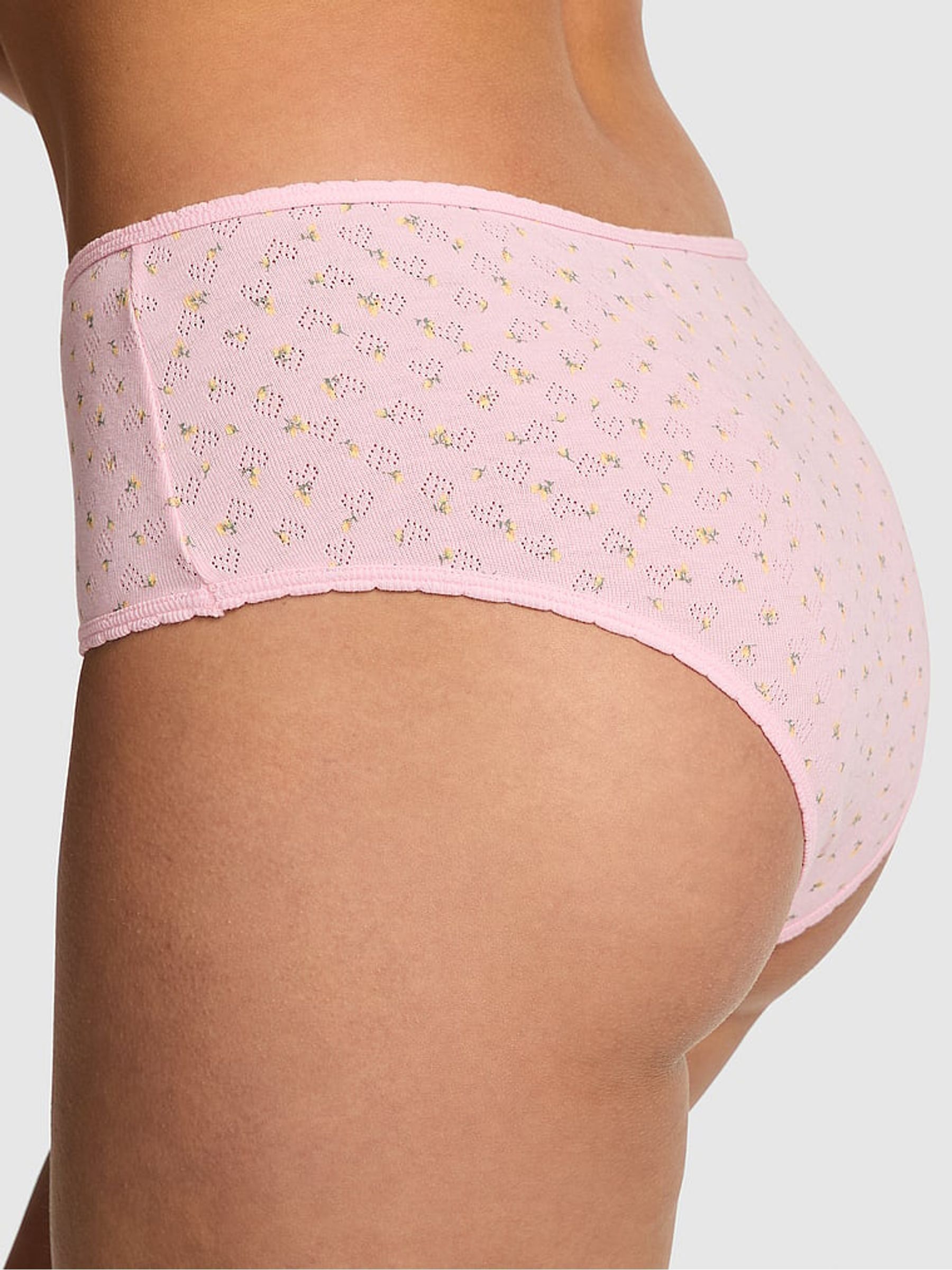 Angel Pink Cheeky Cotton Knickers - Image 2 of 3