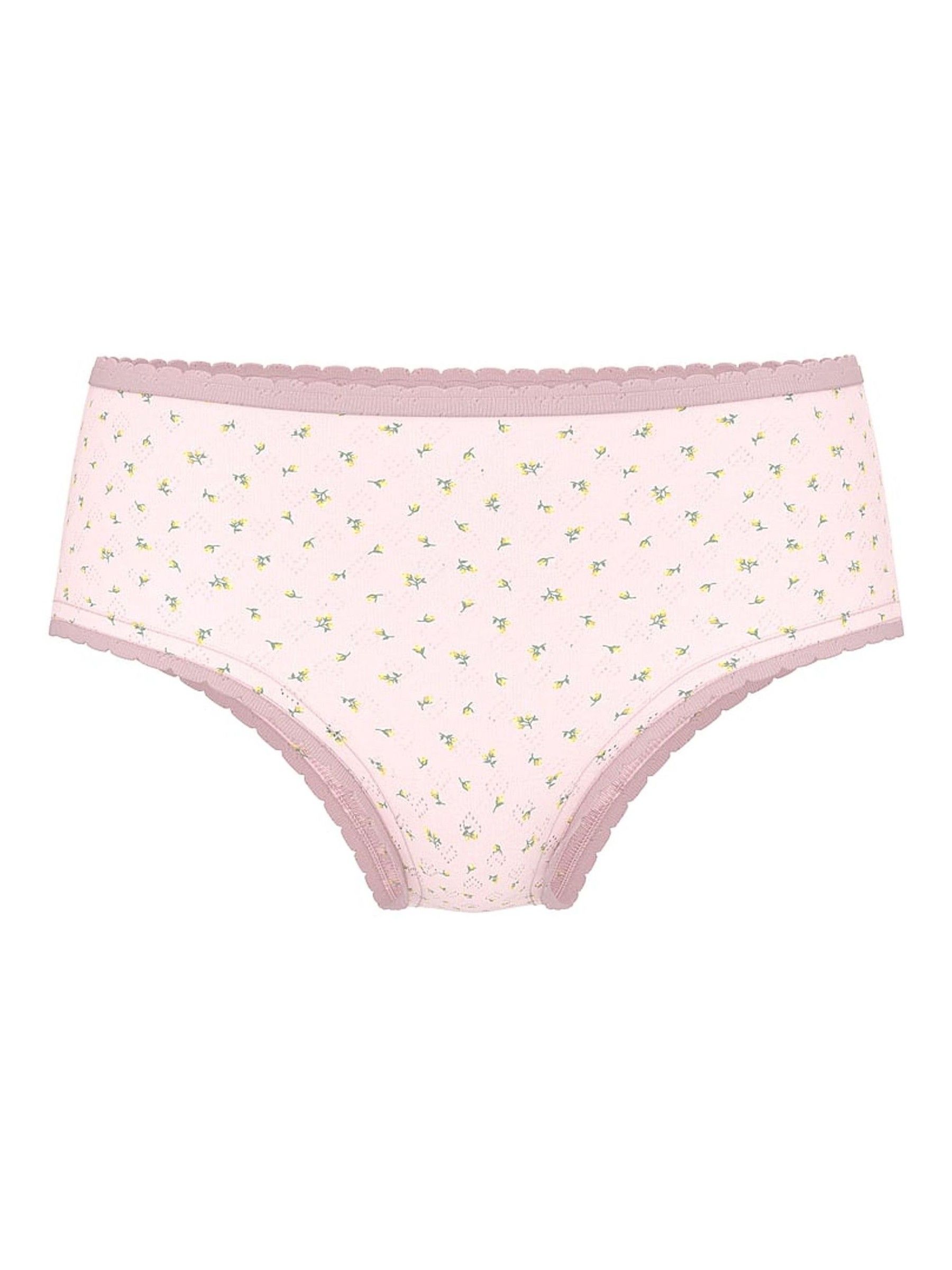 Angel Pink Cheeky Cotton Knickers - Image 3 of 3