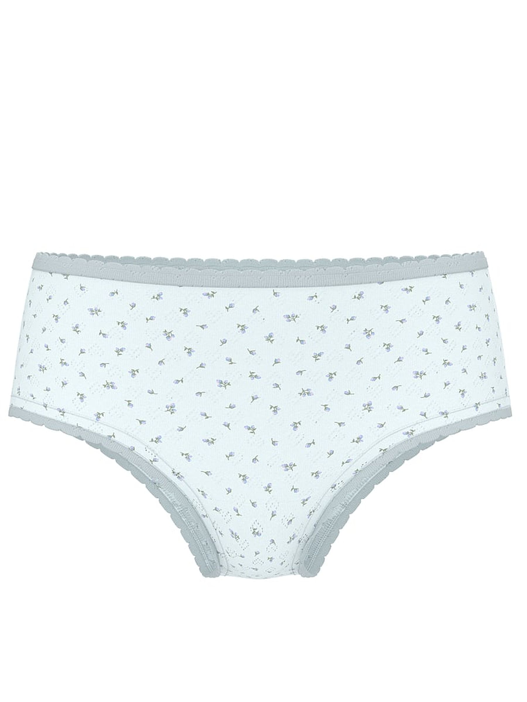Bliss Blue Cheeky Cotton Knickers - Image 3 of 3