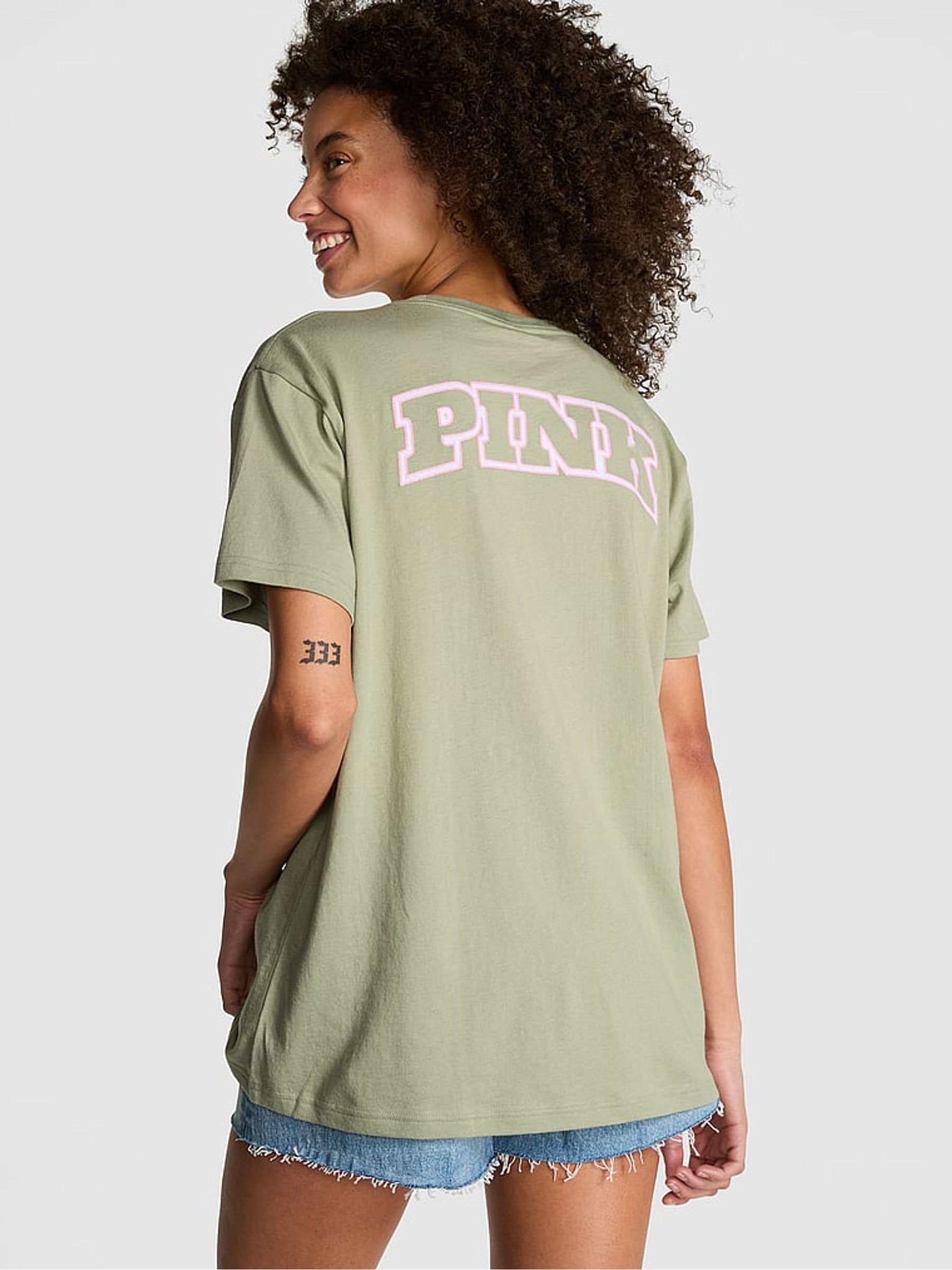 Green Garden Short Sleeve Oversized T-Shirt - Image 2 of 3