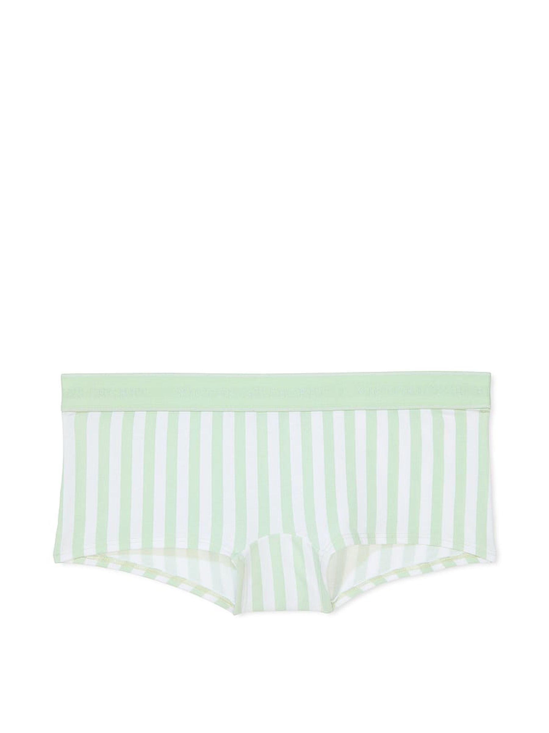 Mint Green Stripe Short Knickers - Image 3 of 3