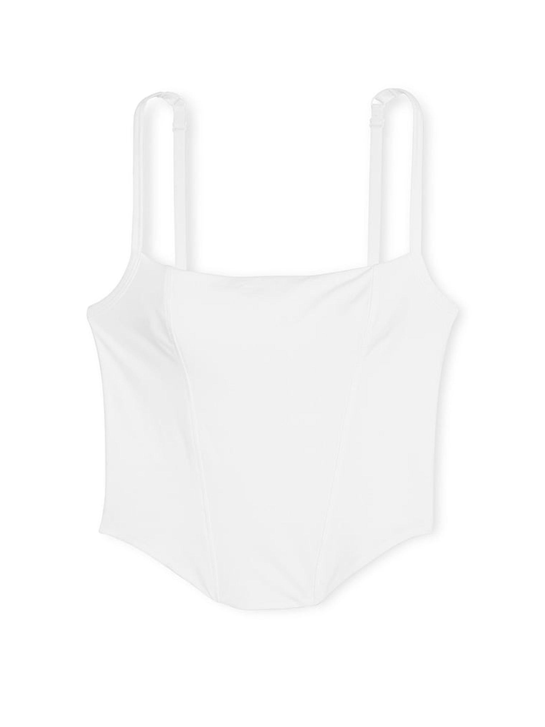 White Soft Stretch Bra Top - Image 3 of 3