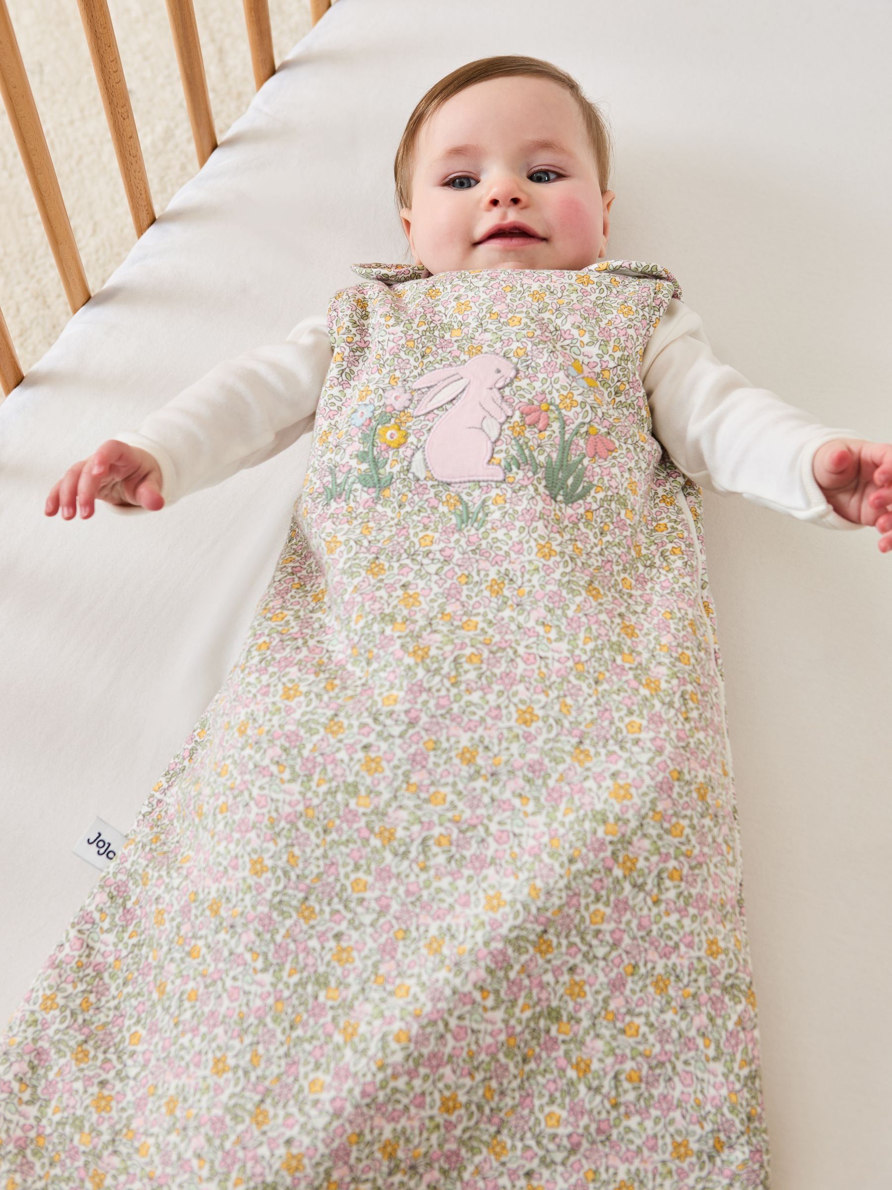 Ditsy Appliqué 2.5 Tog Baby Sleeping Bag - Image 3 of 6