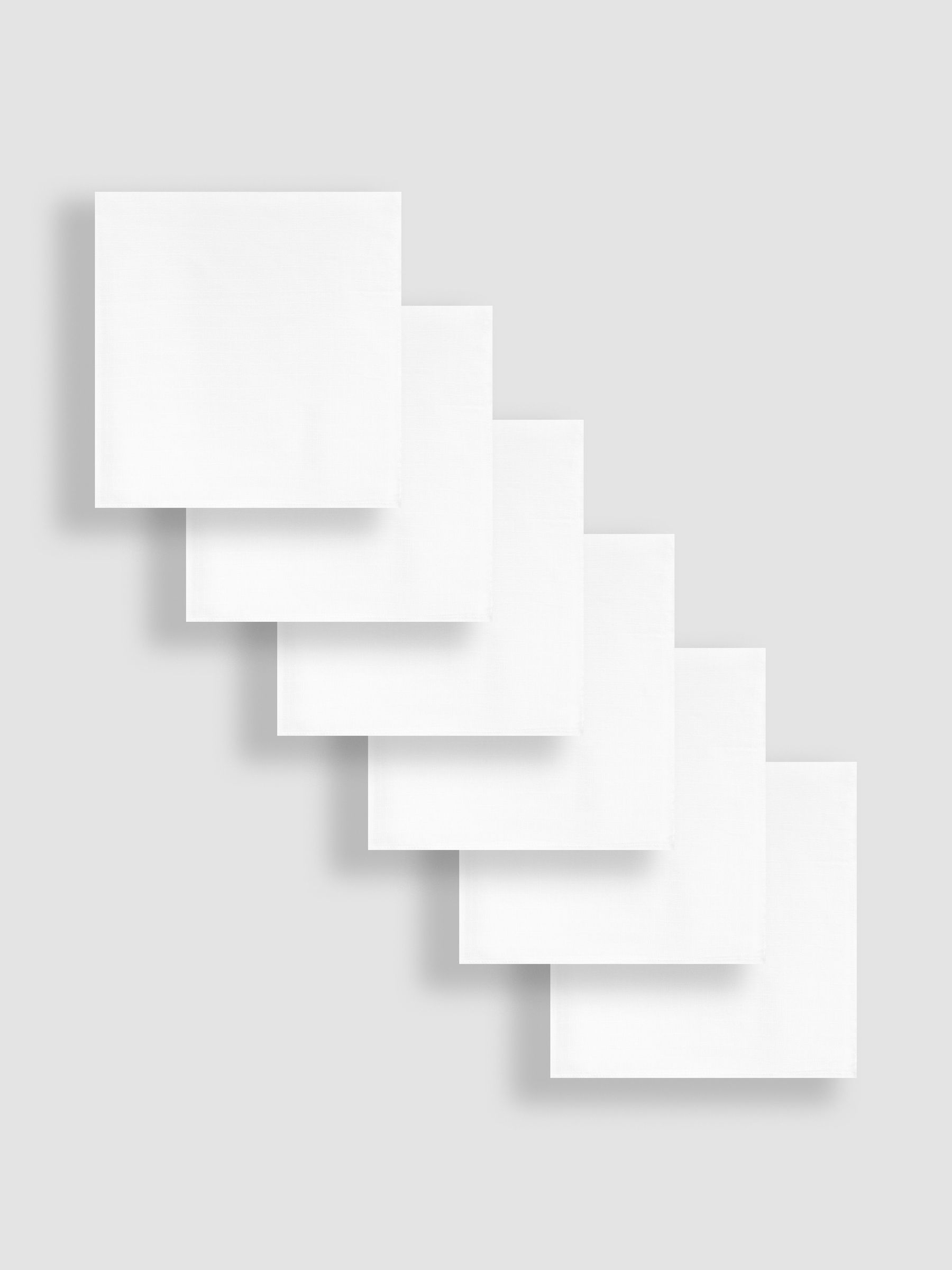 6-Pack White Muslin Squares - Image 4 of 5