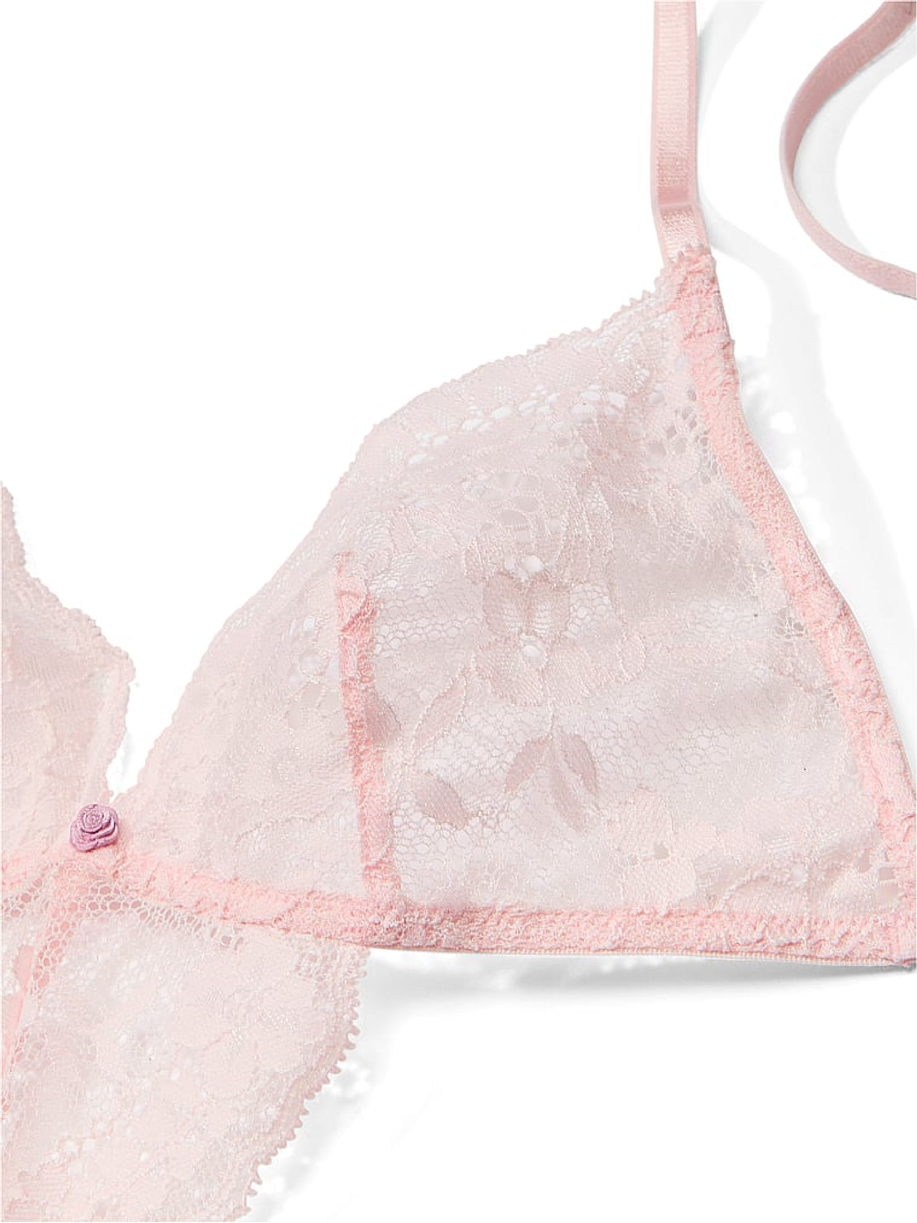 Purest Pink Lace Bodysuit - Image 4 of 4