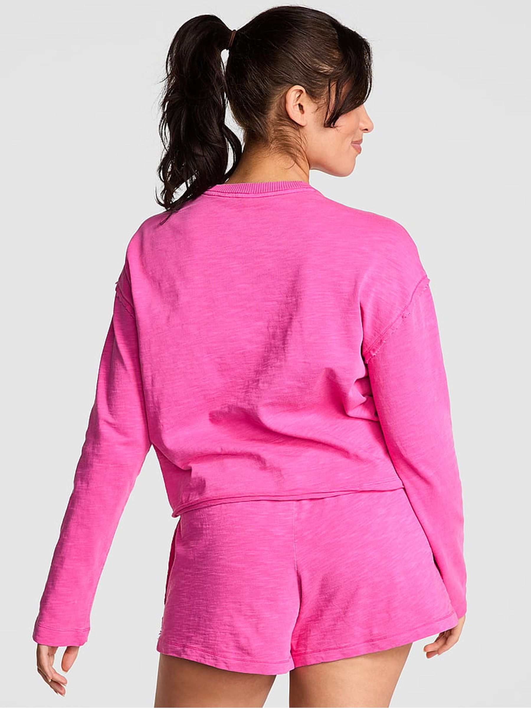 Pink Gossip Jersey Sweatshirt - Image 2 of 2