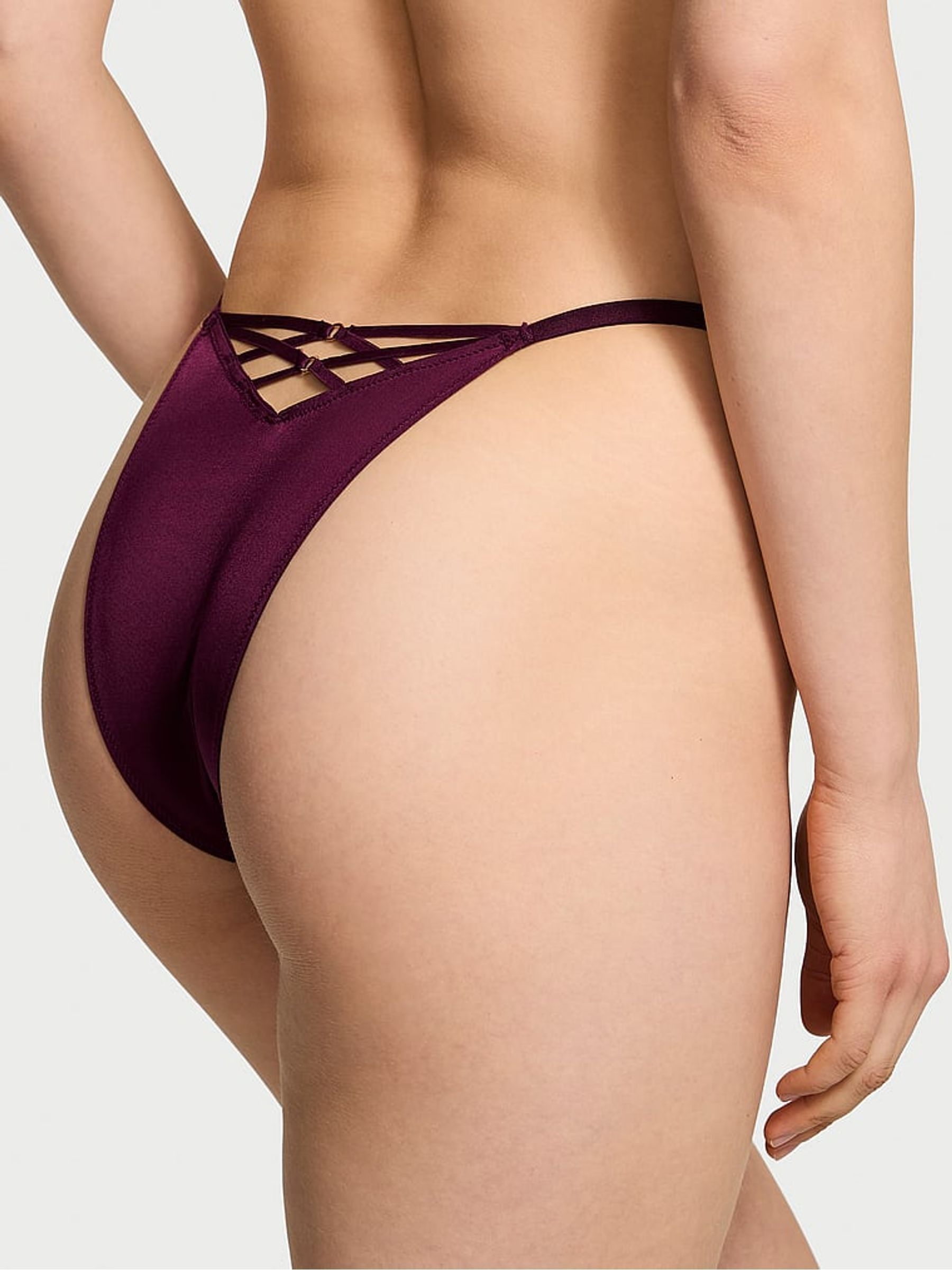 Kir Red Brazilian Knickers - Image 2 of 4