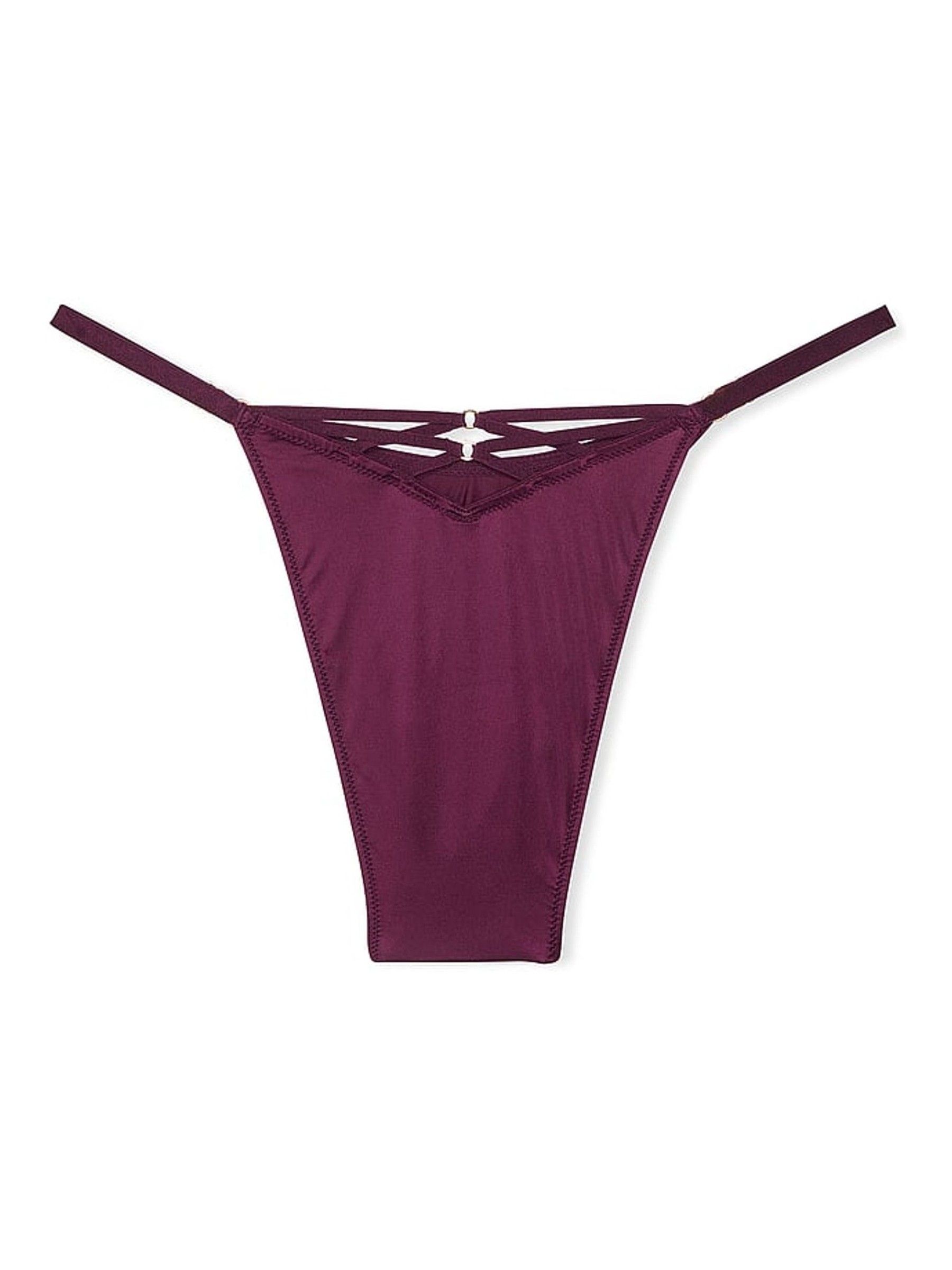 Kir Red Brazilian Knickers - Image 4 of 4