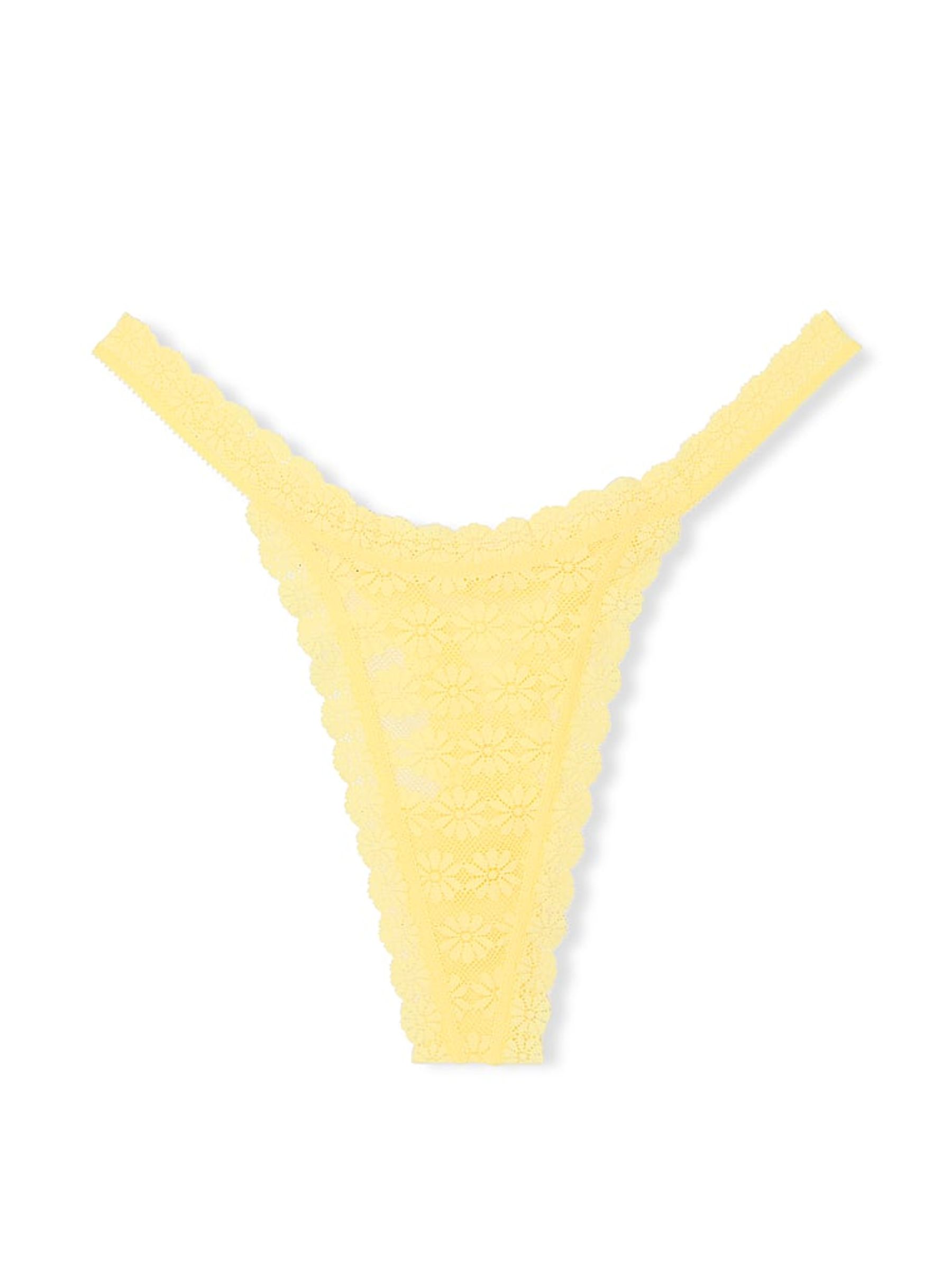 Yellow Tulip Thong Knickers - Image 3 of 3