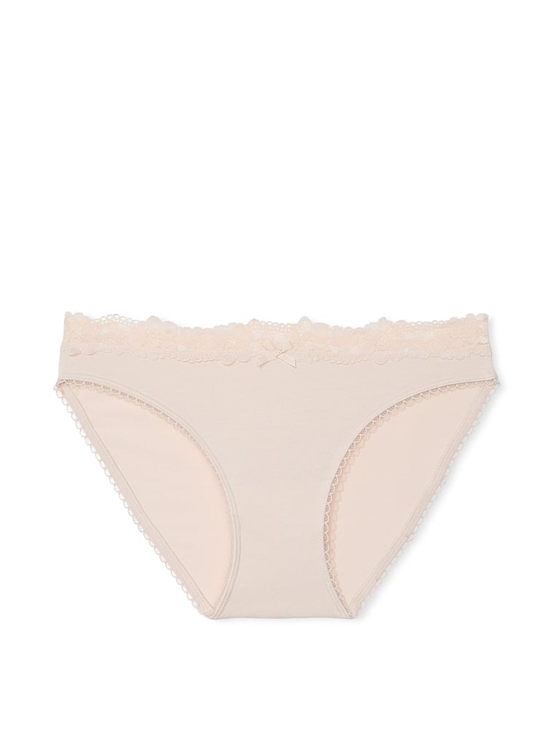 Marzipan Nude Bikini Lace Waist Knickers - Image 3 of 3