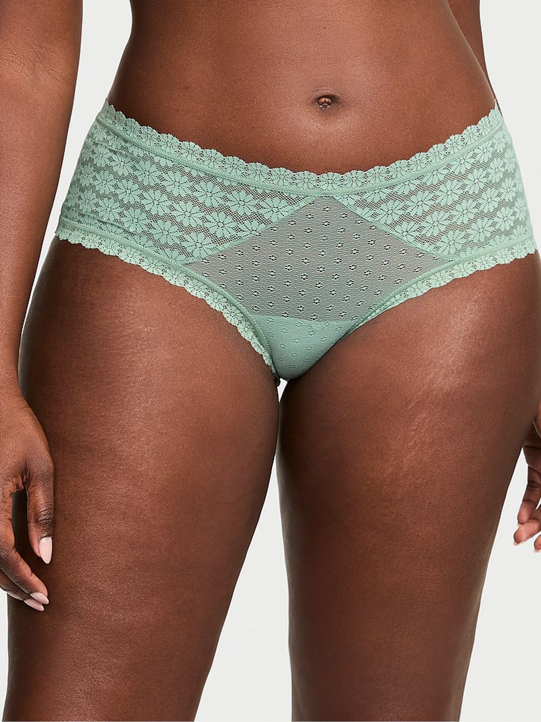 Seasalt Green Cheeky Knickers - Image 1 of 3