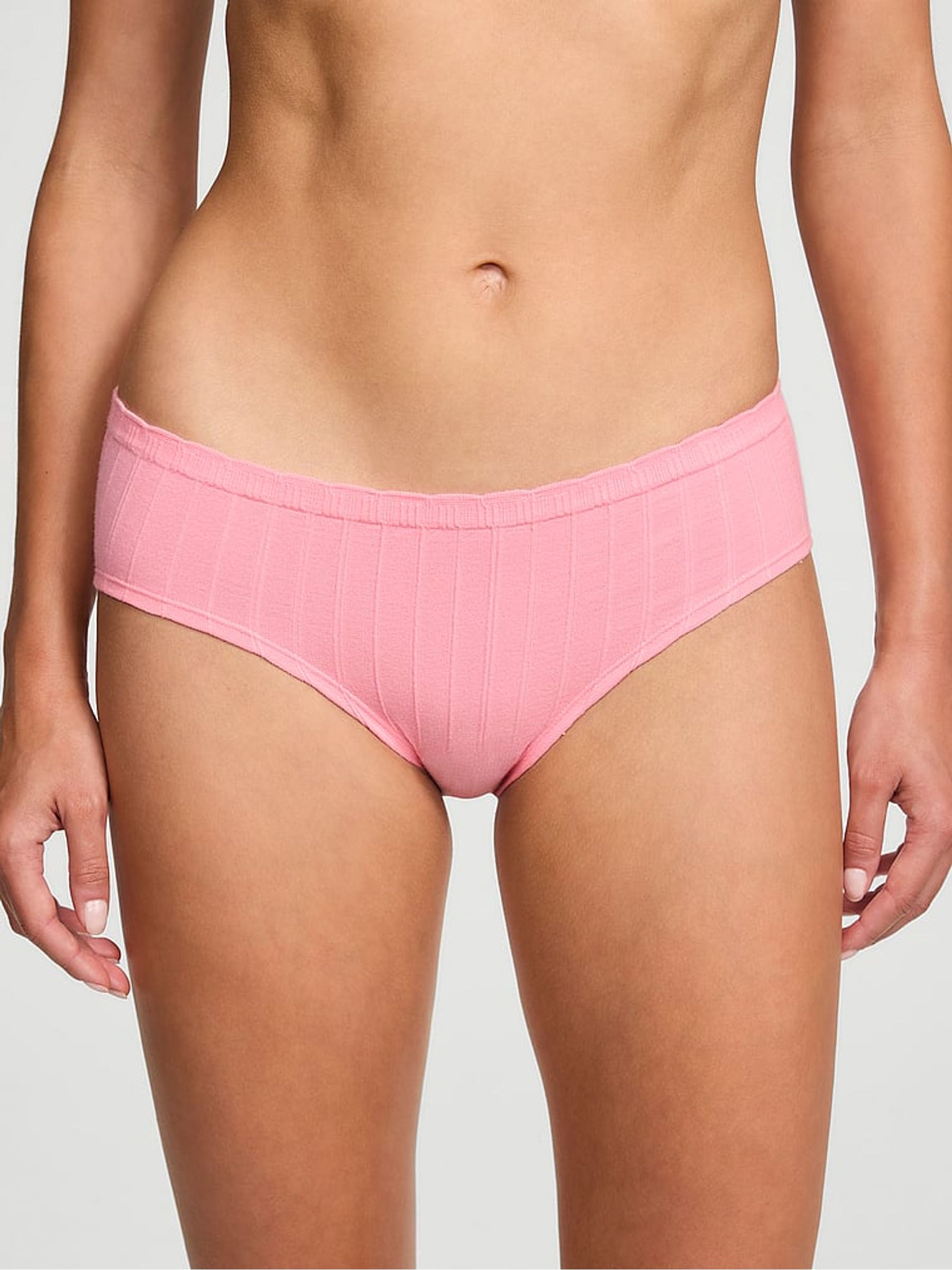 Pink Hope Hipster Rib Knickers - Image 1 of 3