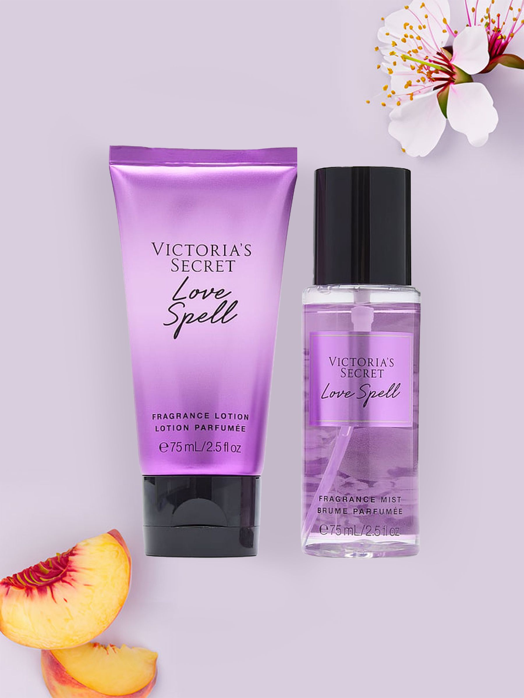Victoria's Secret Love Spell セット Victoria\u2019s Secret Love Spell Shimmer Mist Spray 250ml and Body Lotion Set  New