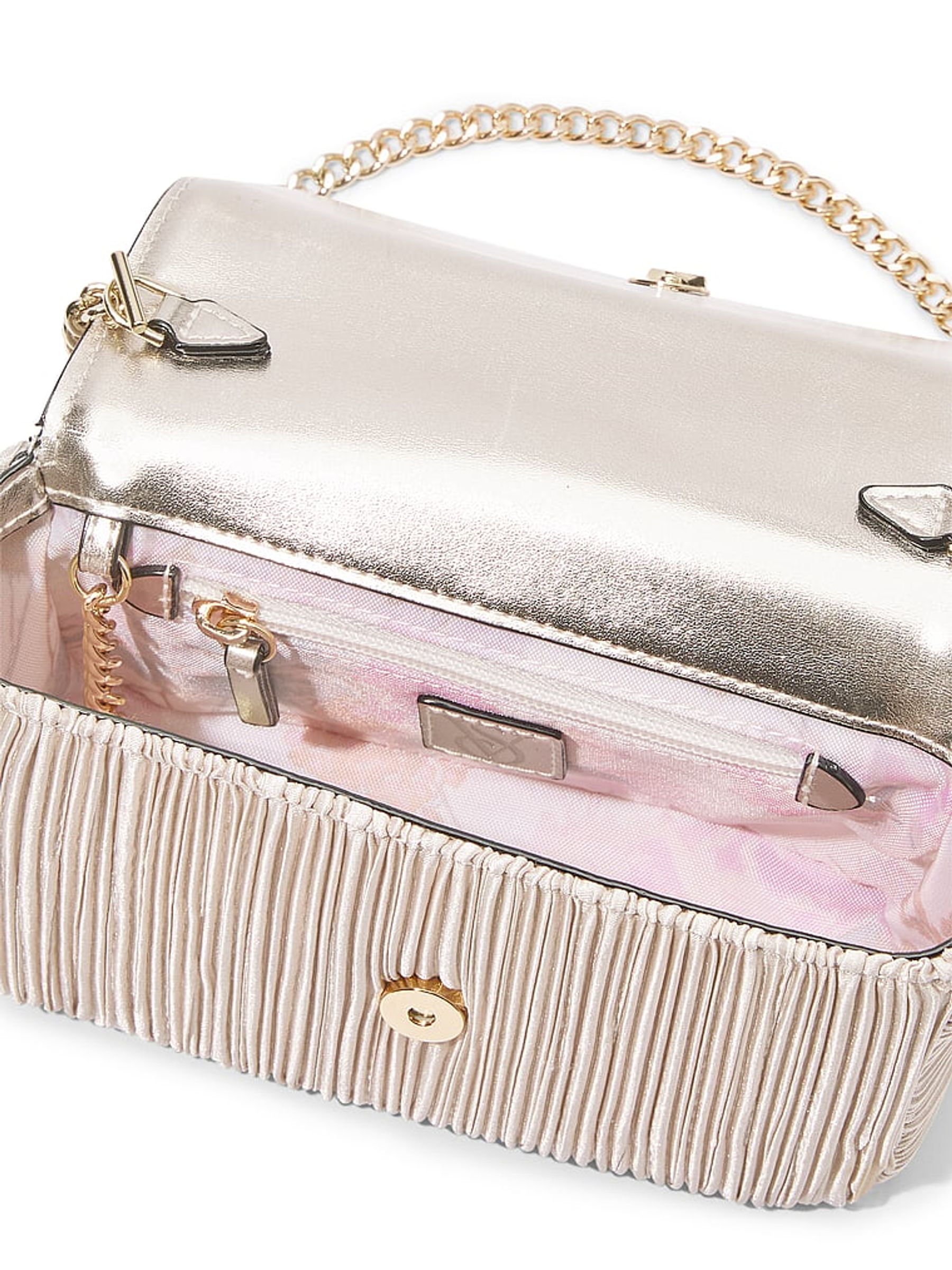 Gold Champagne Crossbody Bag - Image 4 of 4