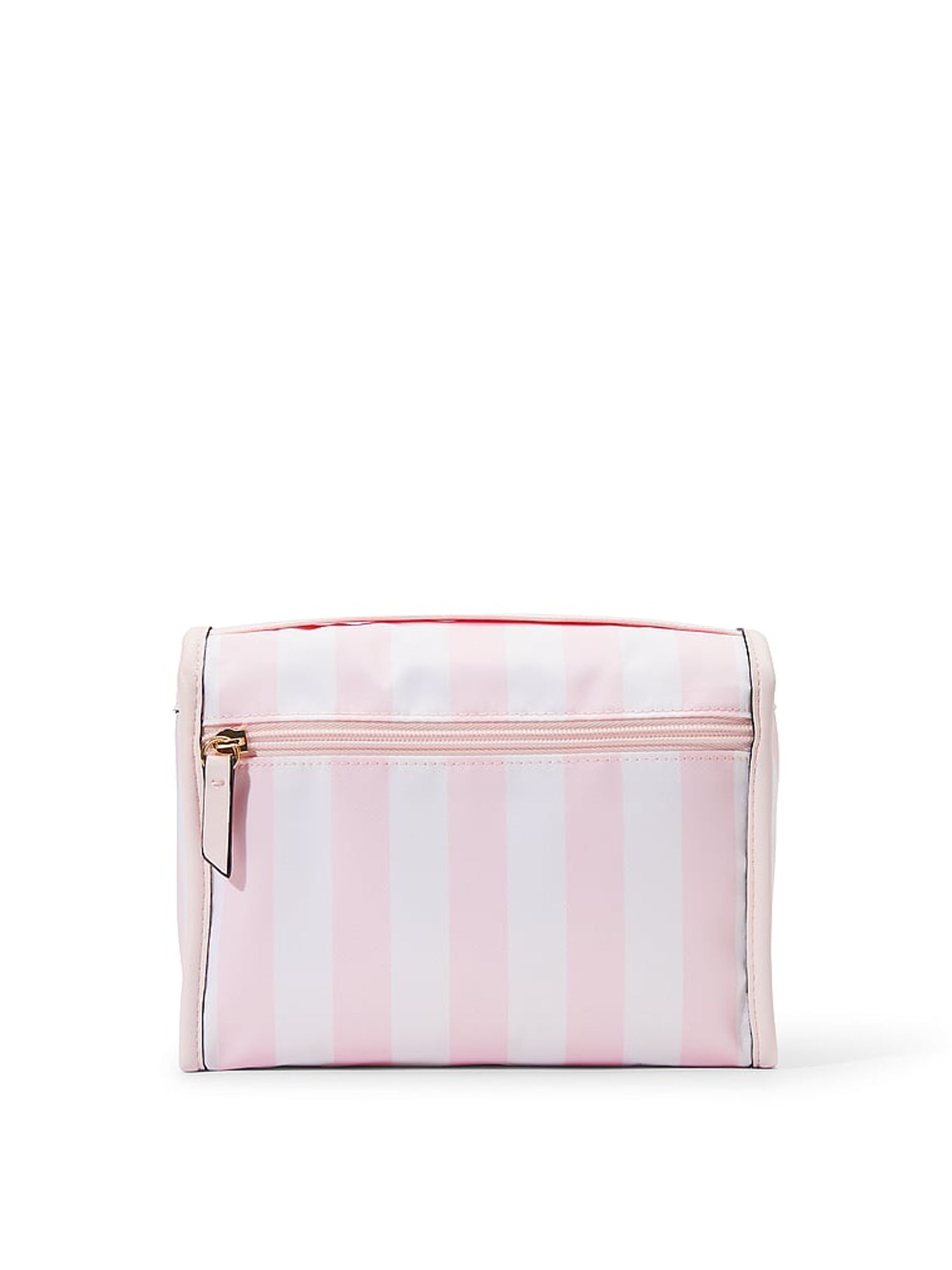 Pink Stripe Jetsetter Hanging Makeup Bag - Image 2 of 3