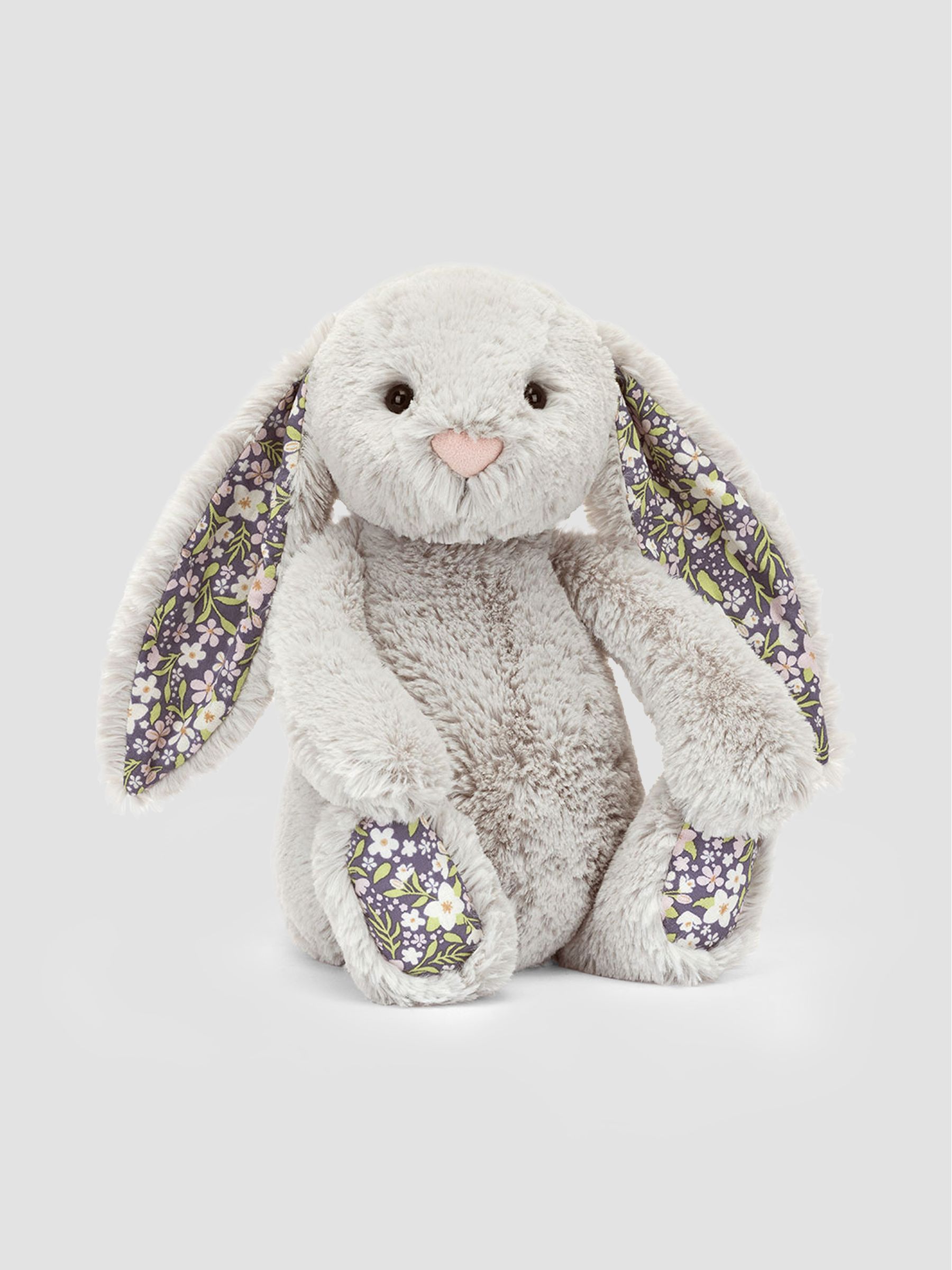 Jellycat Blossom Silver Bunny 'Bloom' Original - Image 1 of 4