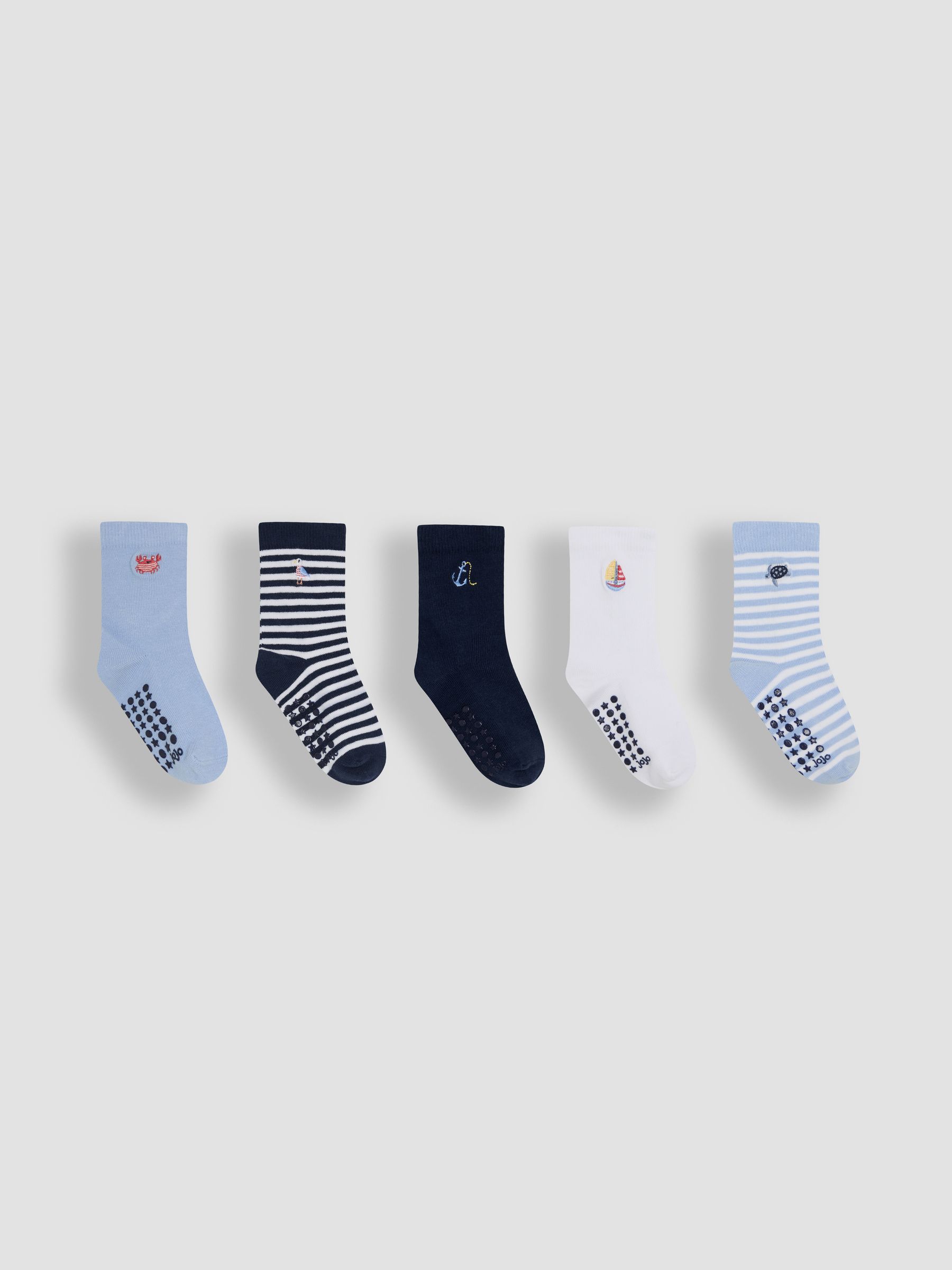 Blue 5-Pack Socks - Image 1 of 6