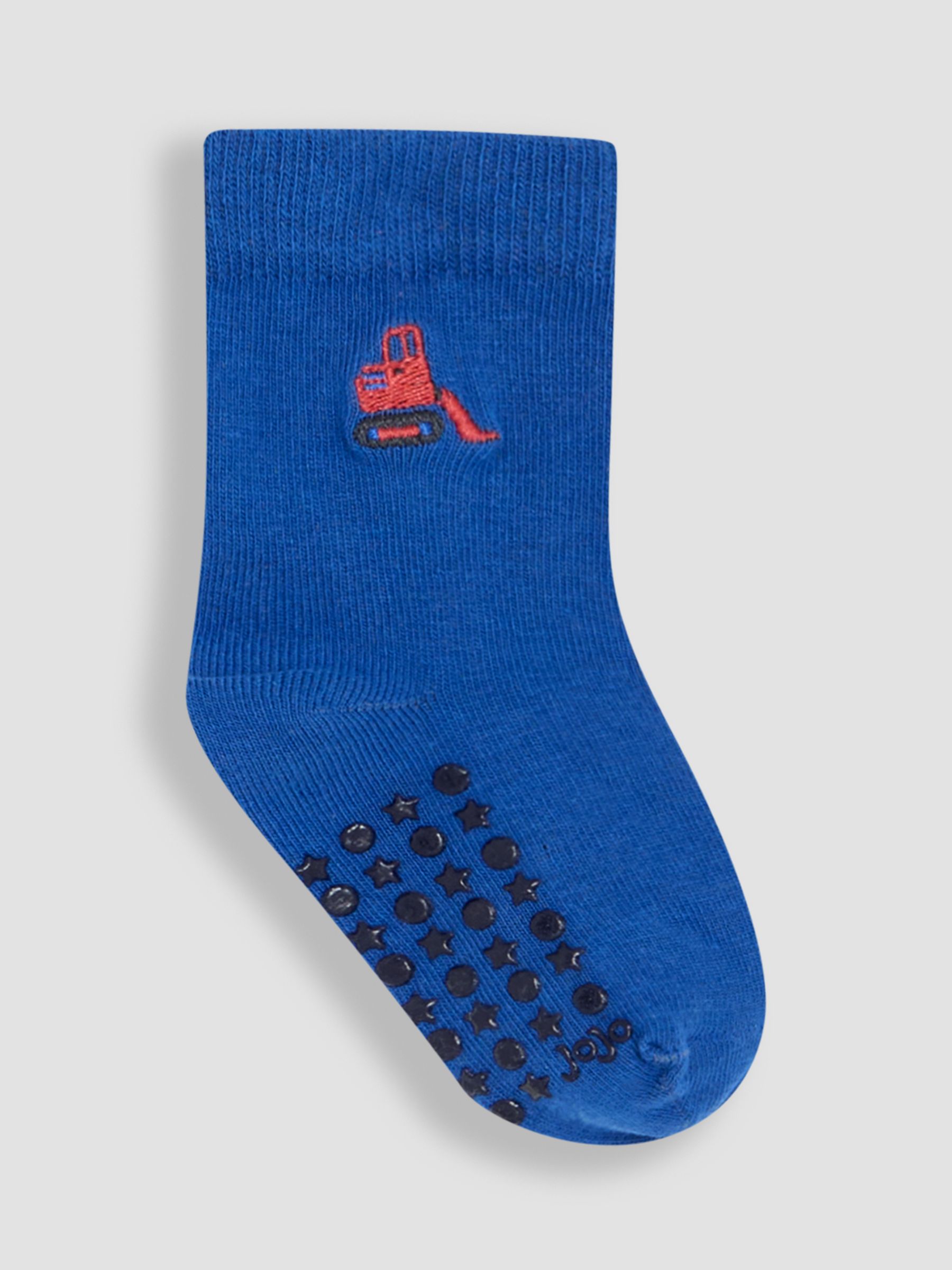 Blue Printed Socks 3 Pack - Image 4 of 4