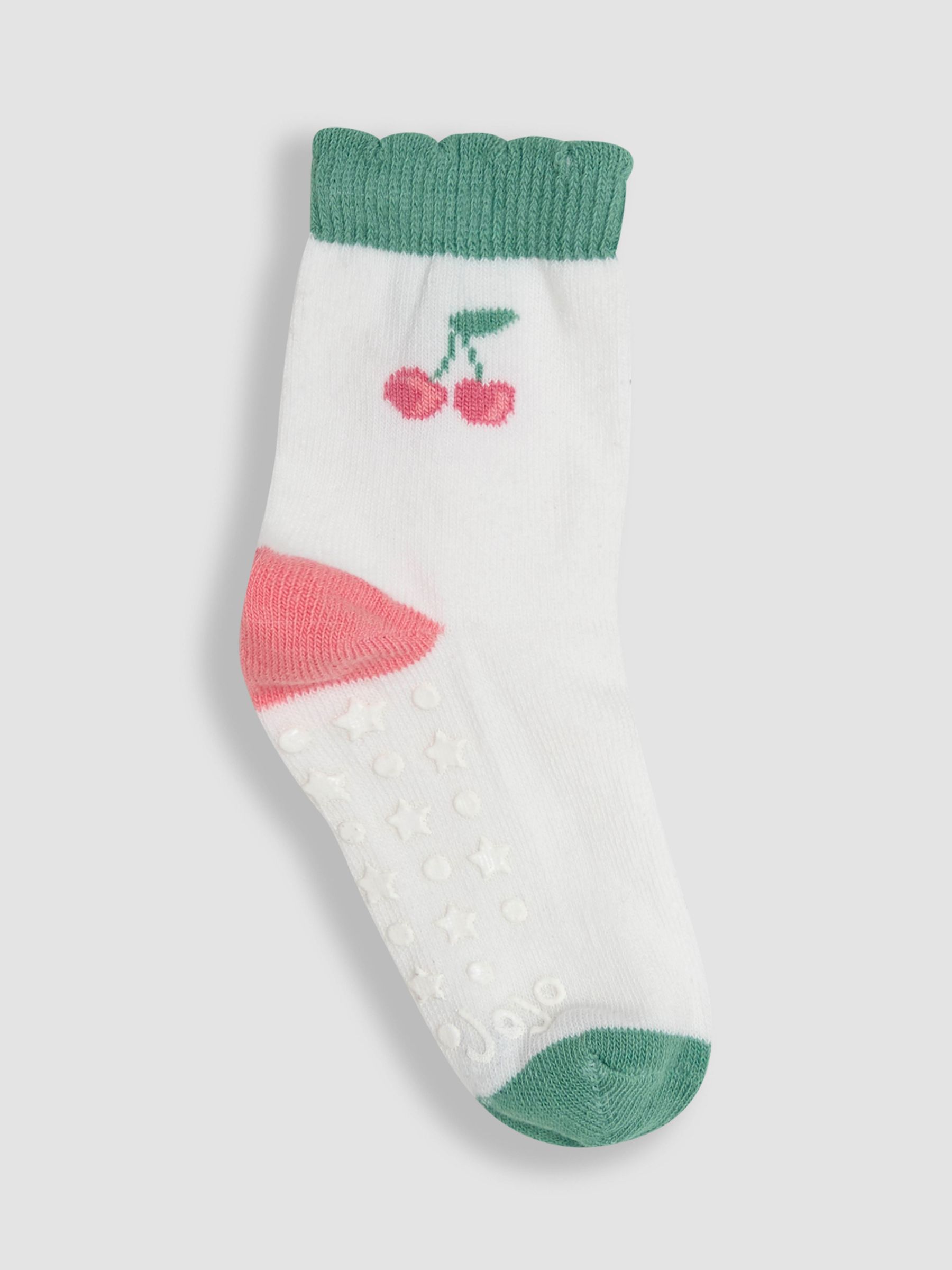 Pink 3-Pack Printed Socks - Image 3 of 4