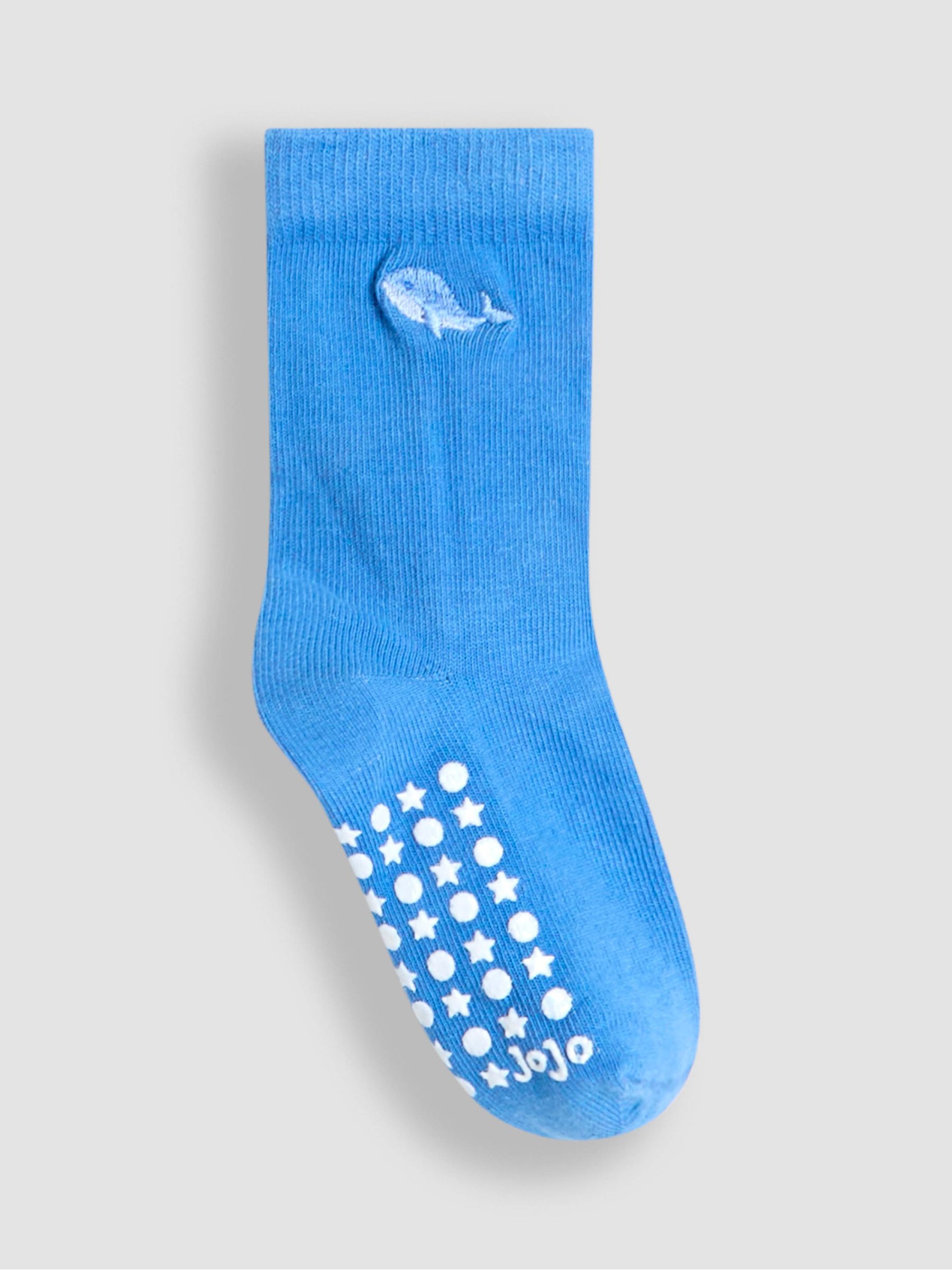 White Embroidered Socks 3 Pack - Image 4 of 4