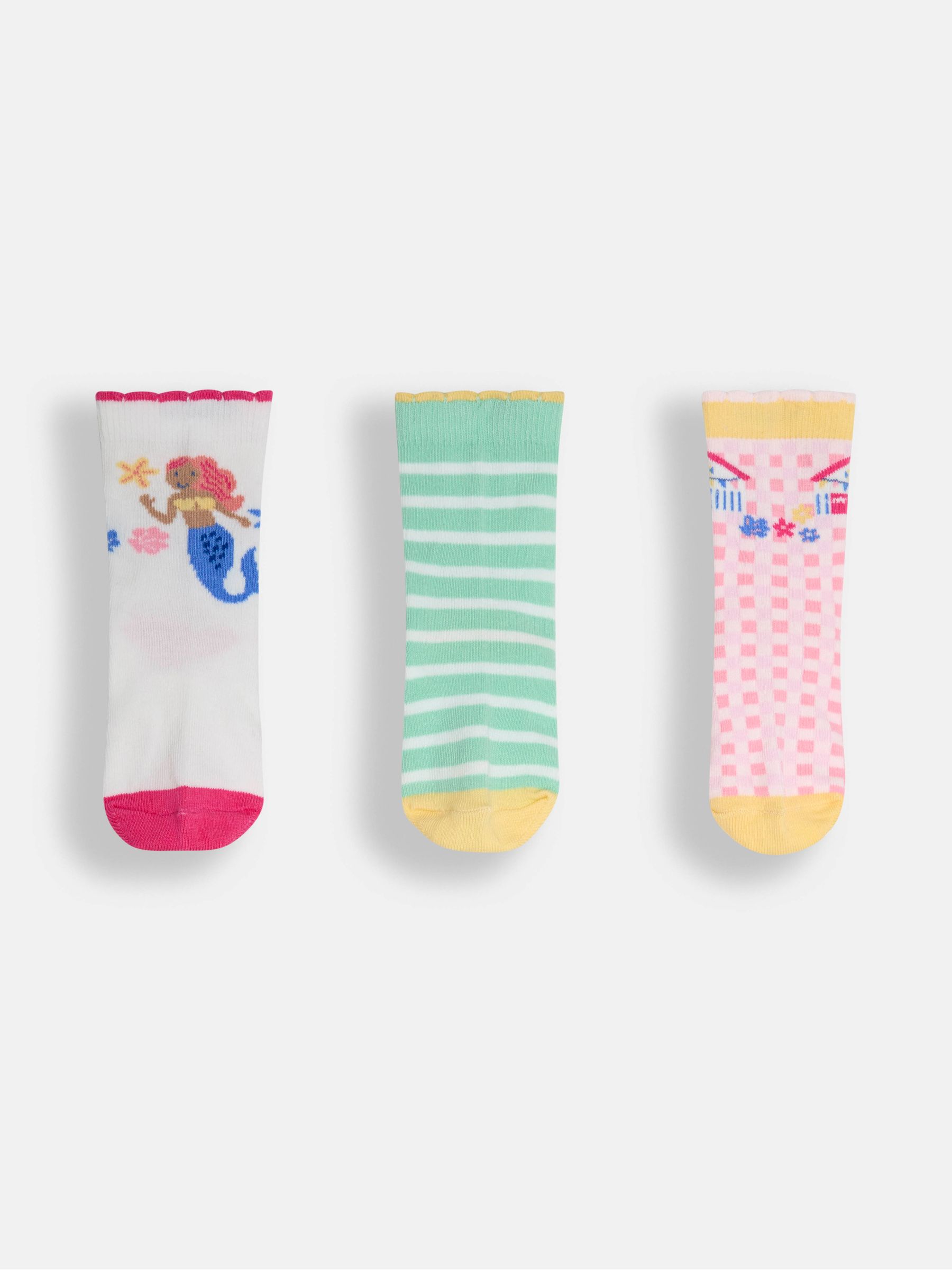 Blue 3-Pack Socks - Image 1 of 8