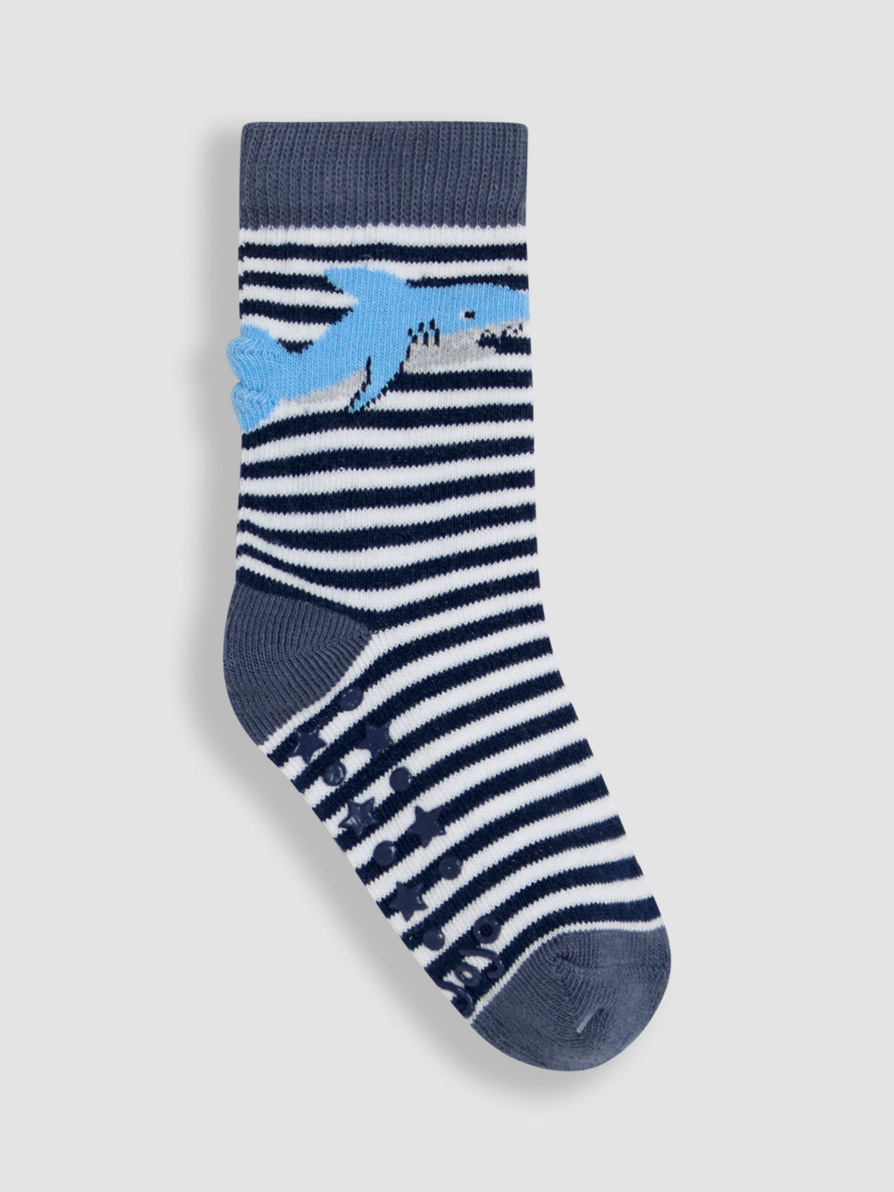 Blue 3-Pack Printed Socks - Image 4 of 4