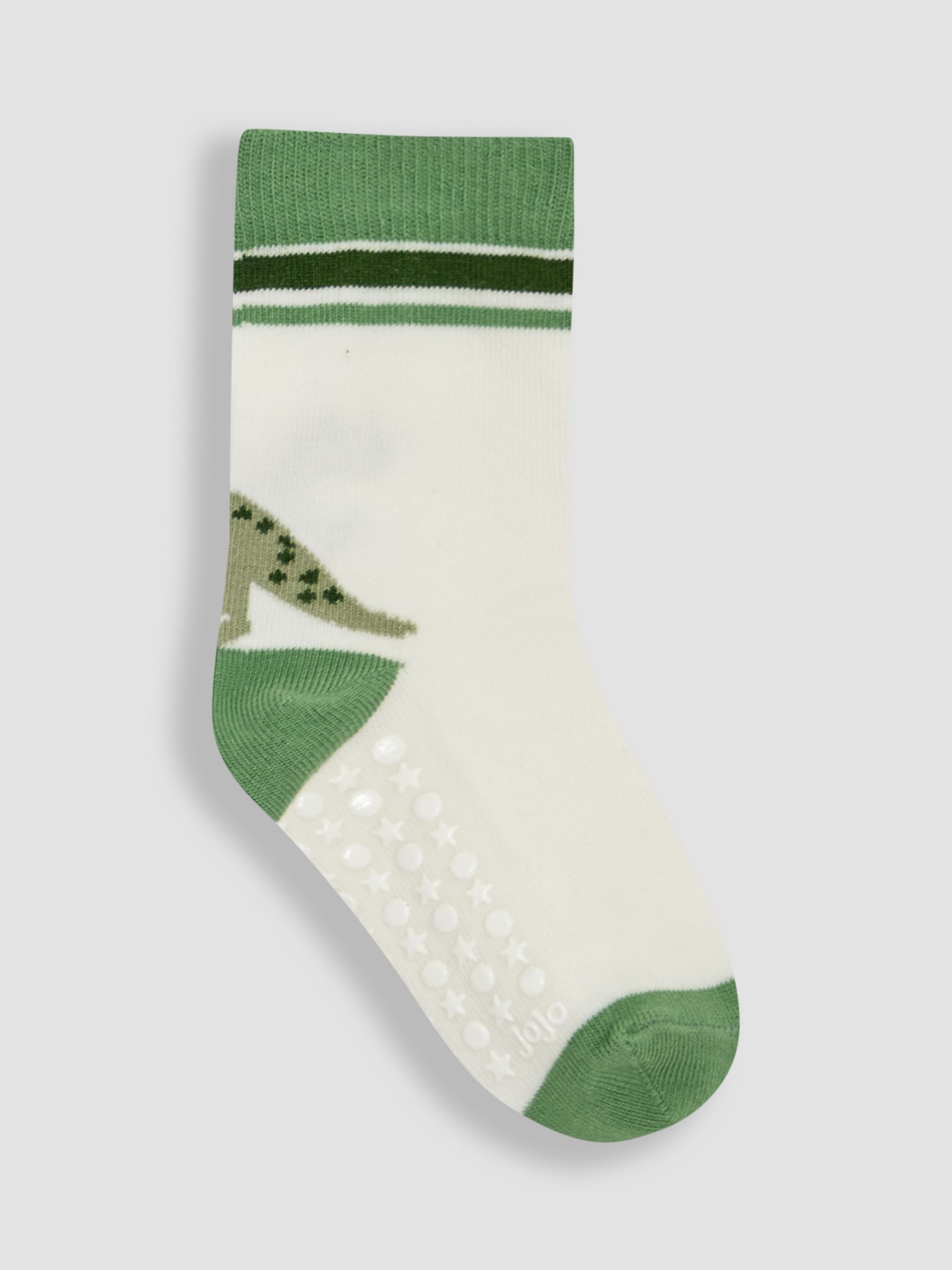 Ecru Cream 3-Pack Printed Socks - Image 6 of 6