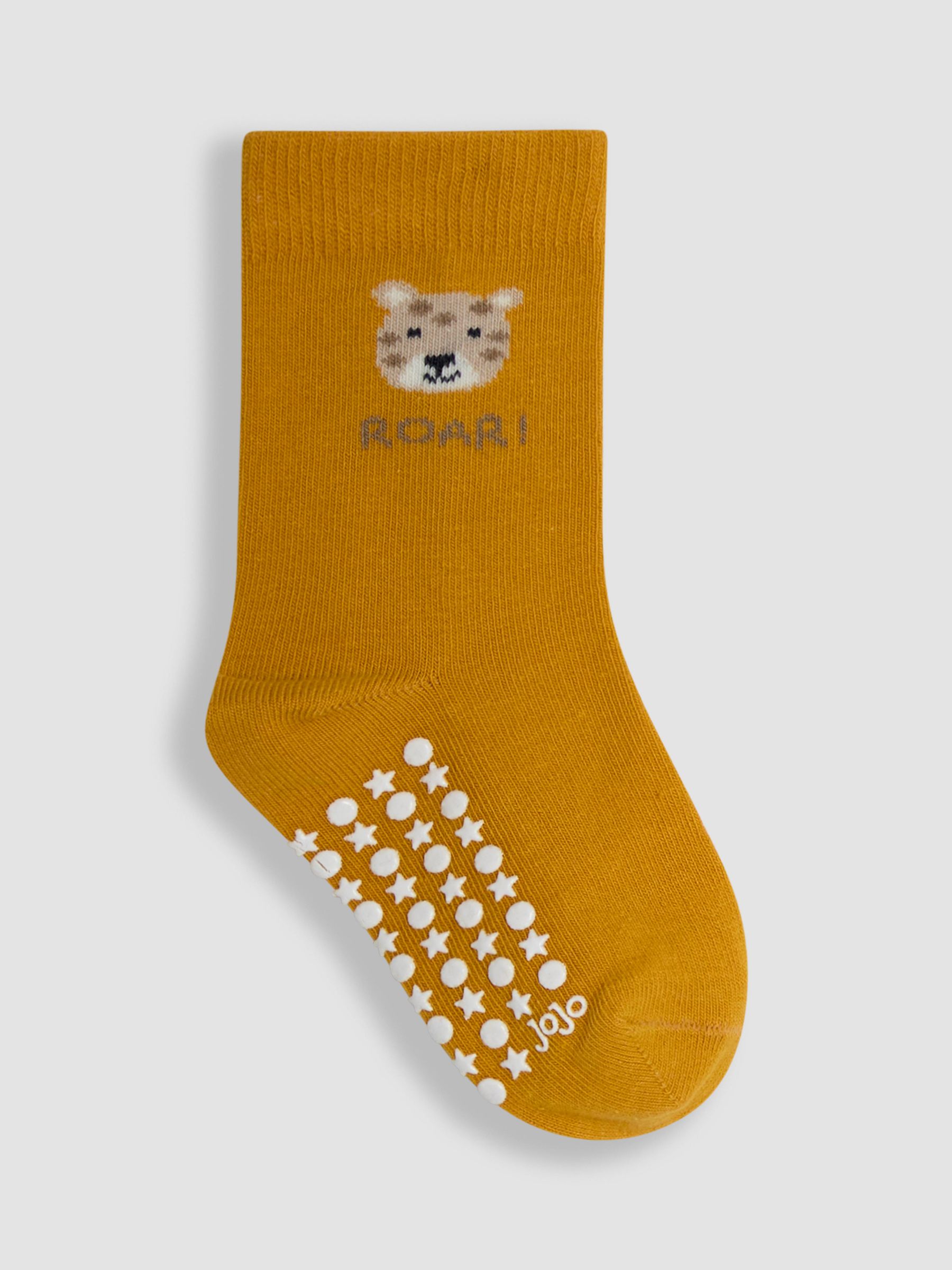 Yellow 3-Pack Printed Socks - Image 2 of 4