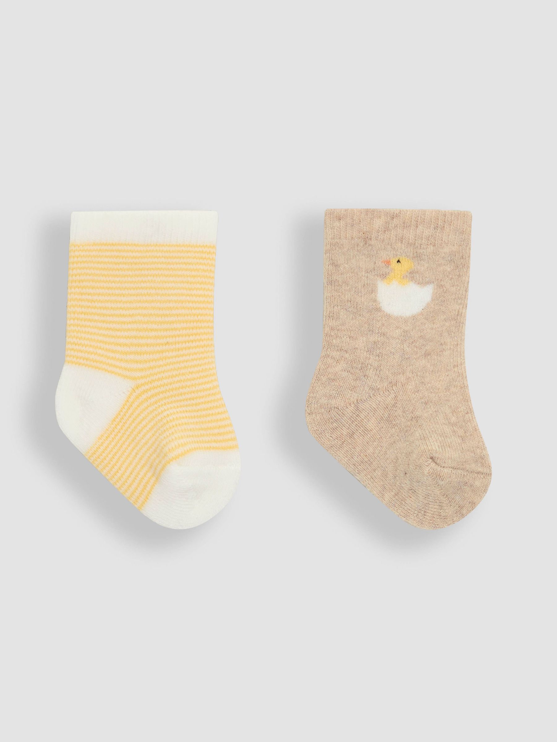 Yellow 2-Pack Baby Socks - Image 1 of 4