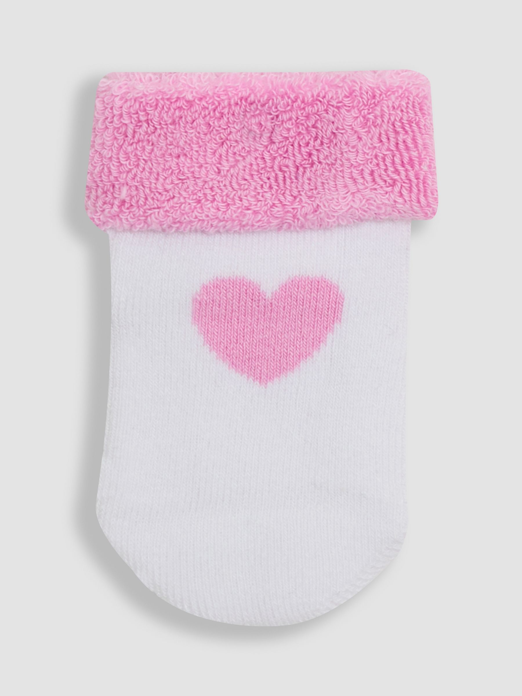 Pink Baby Socks 2 Pack - Image 2 of 3