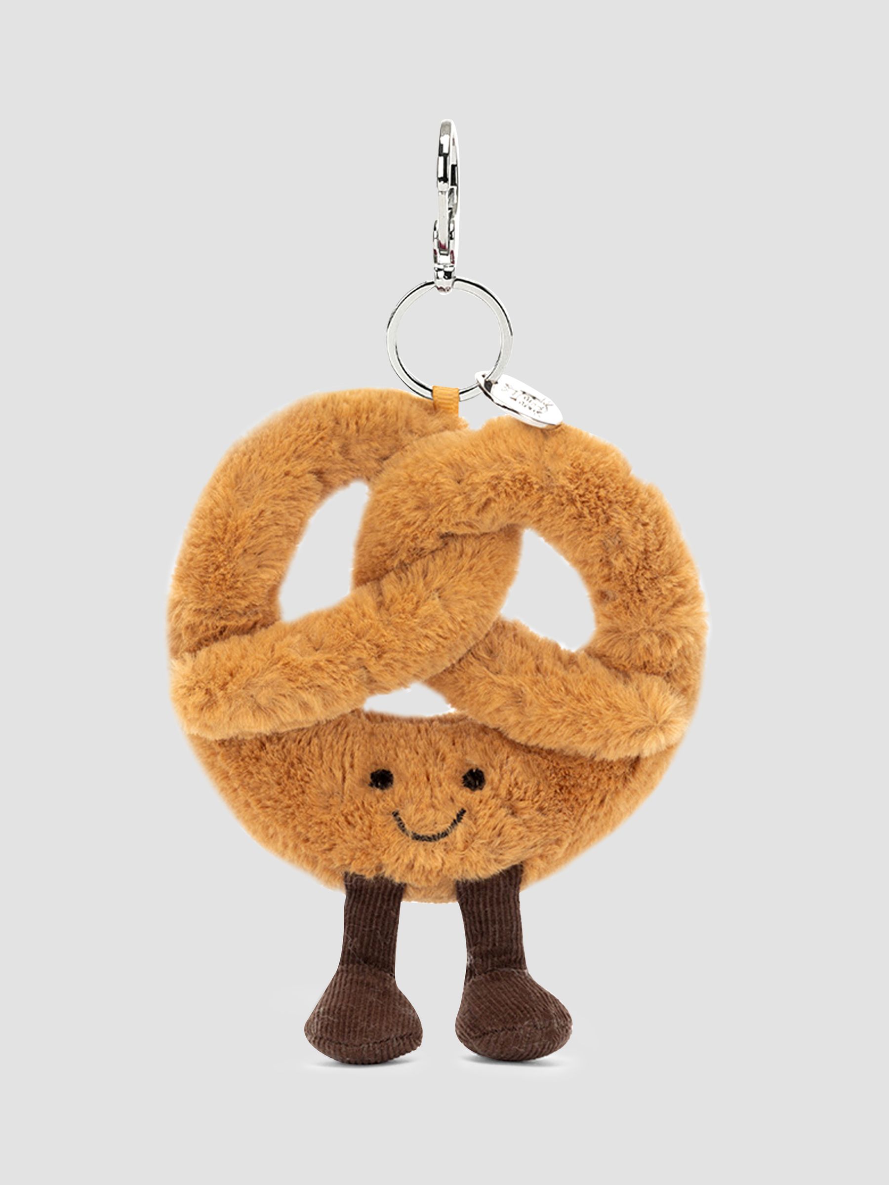 Jellycat Amuseables Pretzel Bag Charm - Image 1 of 4