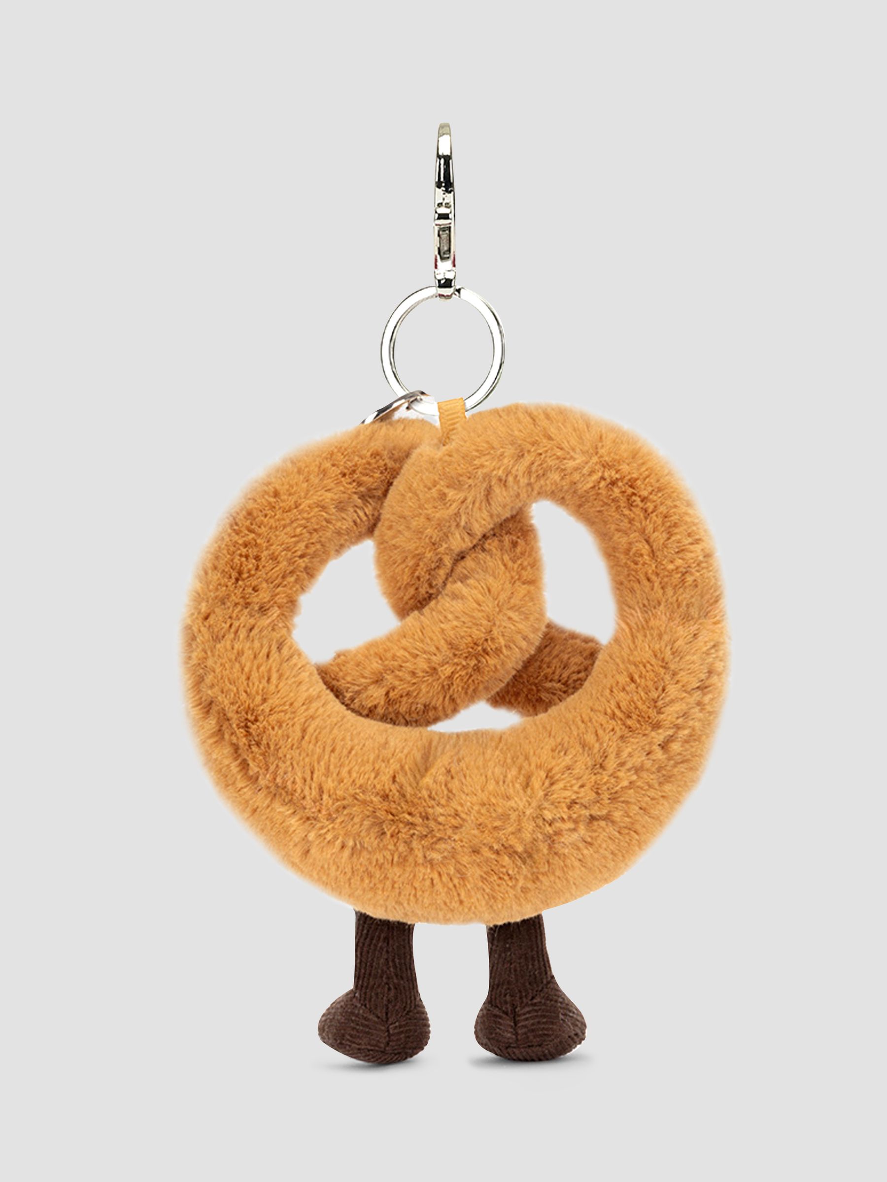Jellycat Amuseables Pretzel Bag Charm - Image 3 of 4