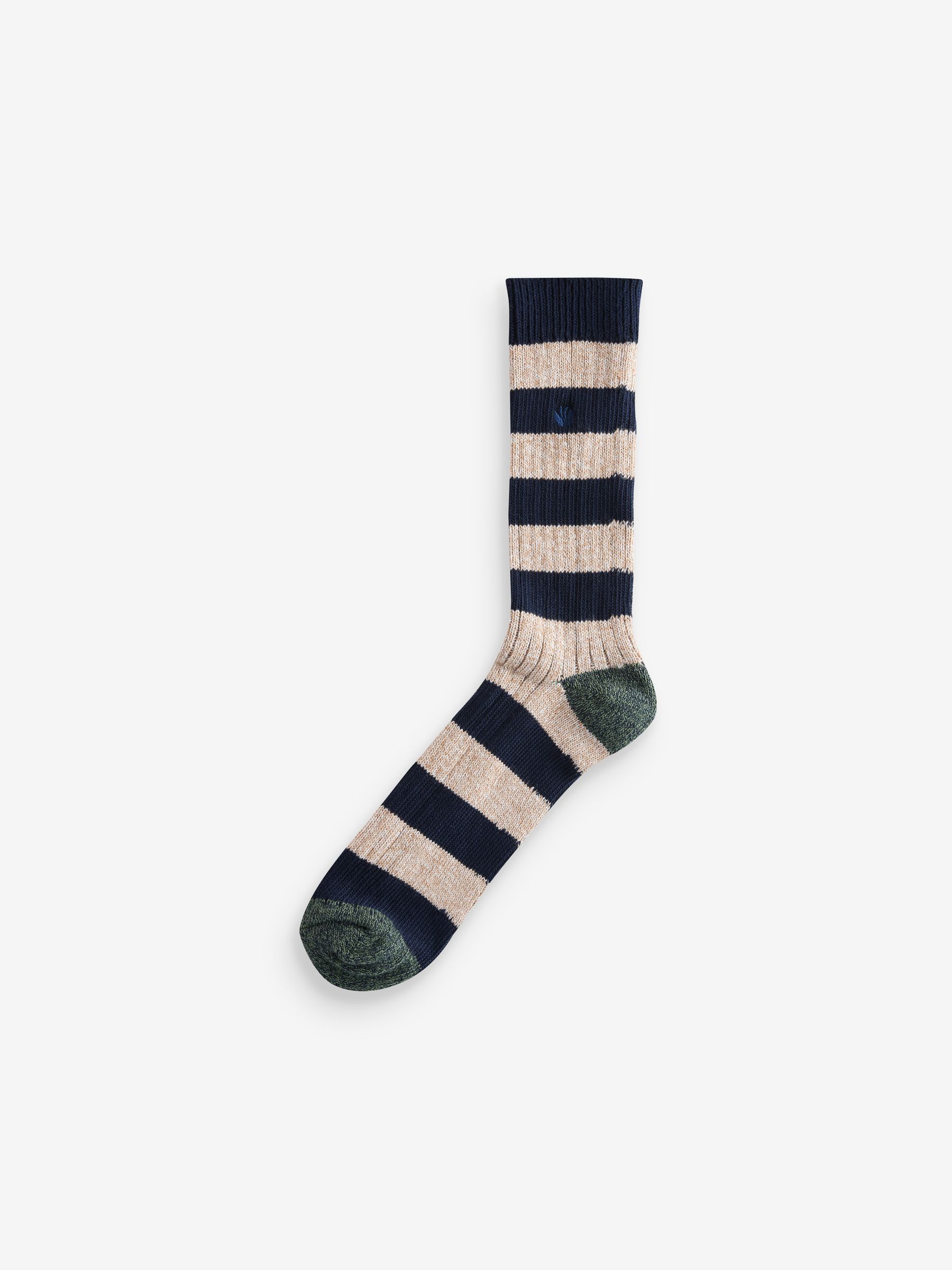 Khaki Green Nathan Sock 2 Pack - Image 2 of 3