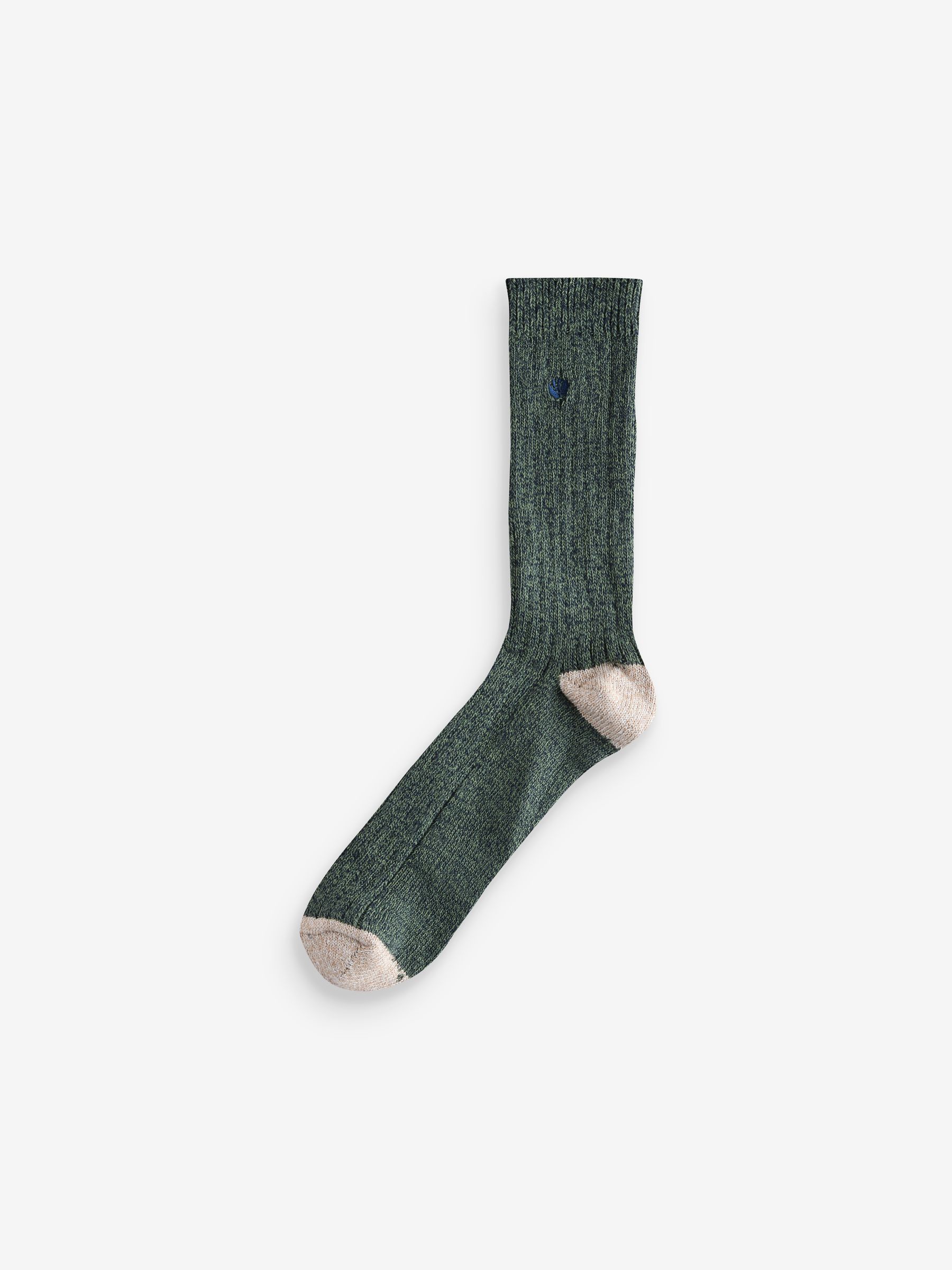 Khaki Green Nathan Sock 2 Pack - Image 3 of 3