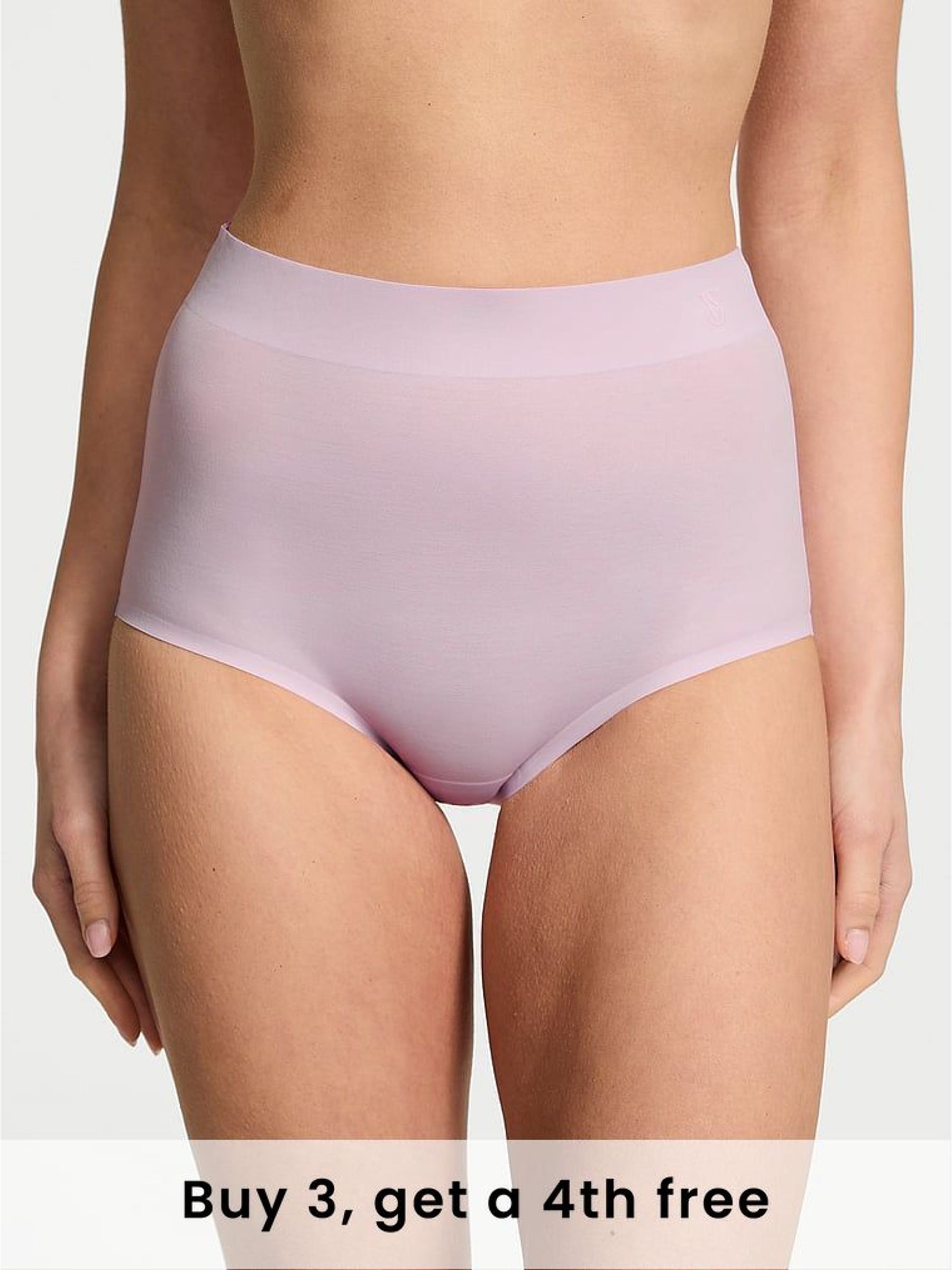 Delicate Violet Purple Brief Shaping SheerSmoothing™ Knickers - Image 4 of 5